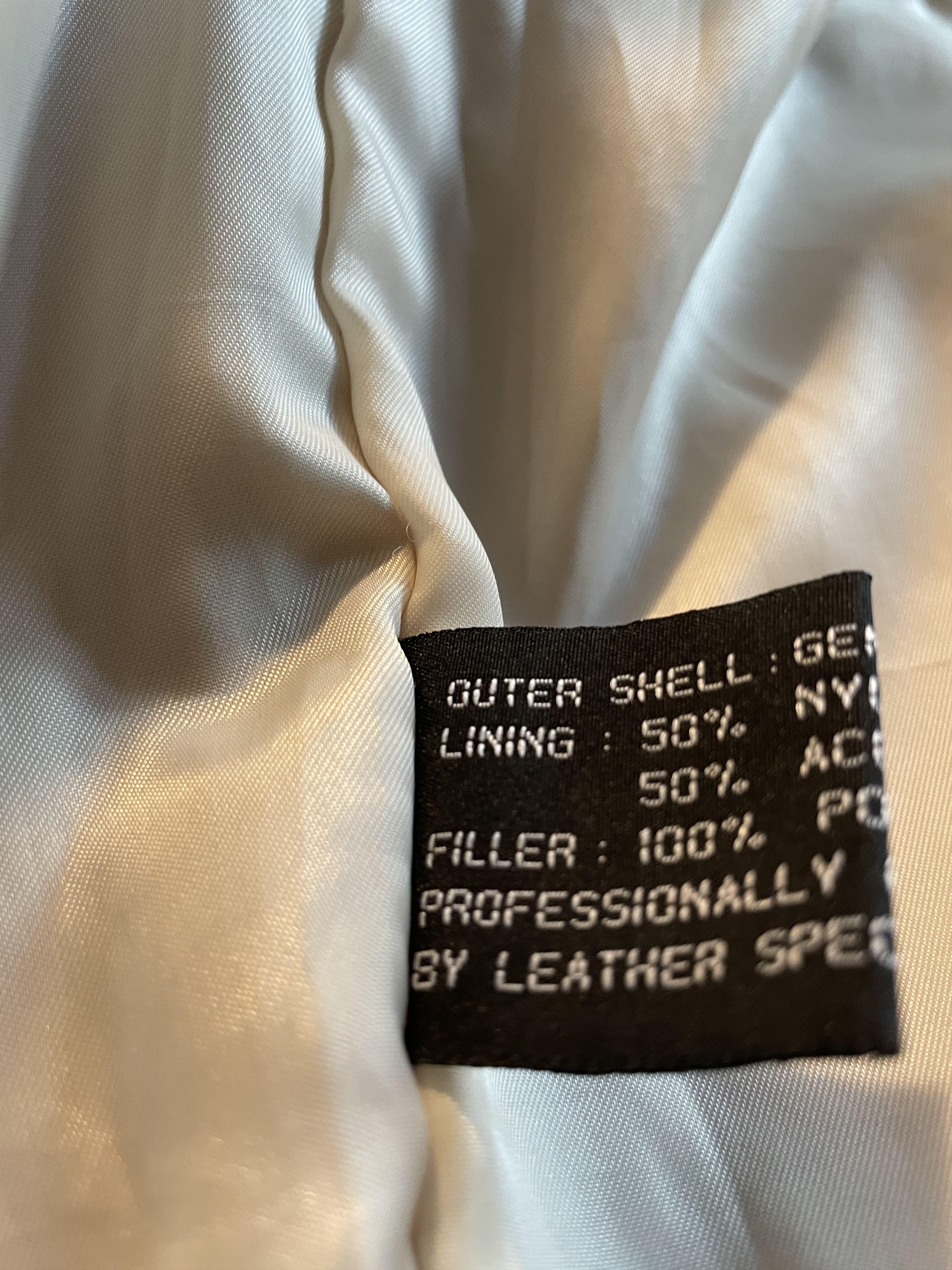 Other SHARPER IMAGE 90s Genuine Leather Varsity Jacket Blk/Off-Whi Size US L / EU 52-54 / 3 - 6 Thumbnail