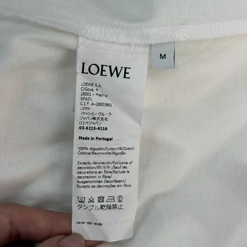 Loewe loewe White round ball letter short sleeve 2506-Nextarrow Size US M / EU 48-50 / 2 - 6 Thumbnail