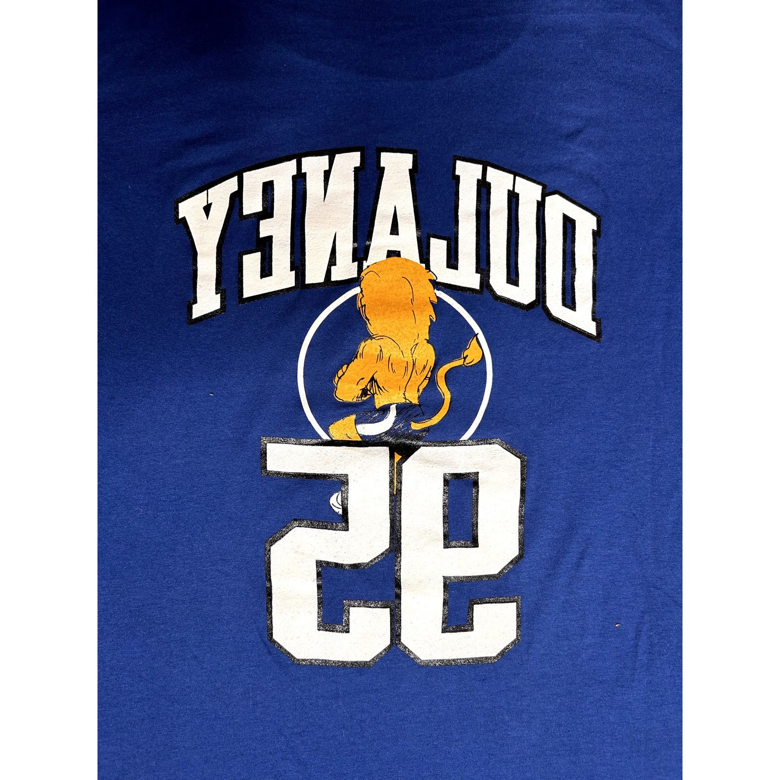 Jerzees × Vintage Vintage 90s Dulaney High School Lions Double Sided T-Shirt Size US L / EU 52-54 / 3 - 4 Thumbnail