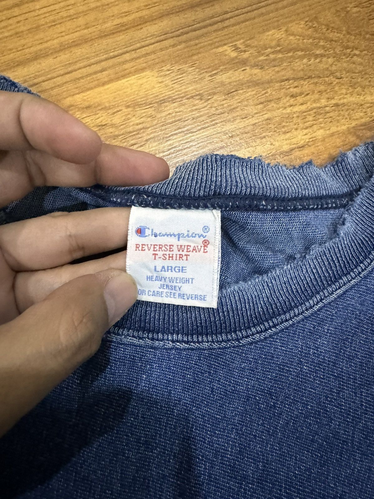 Champion VINTAGE CHAMPION REVERSE WEAVE HEAVY WEIGHT JERSEY SHIRT M Size US L / EU 52-54 / 3 - 5 Thumbnail