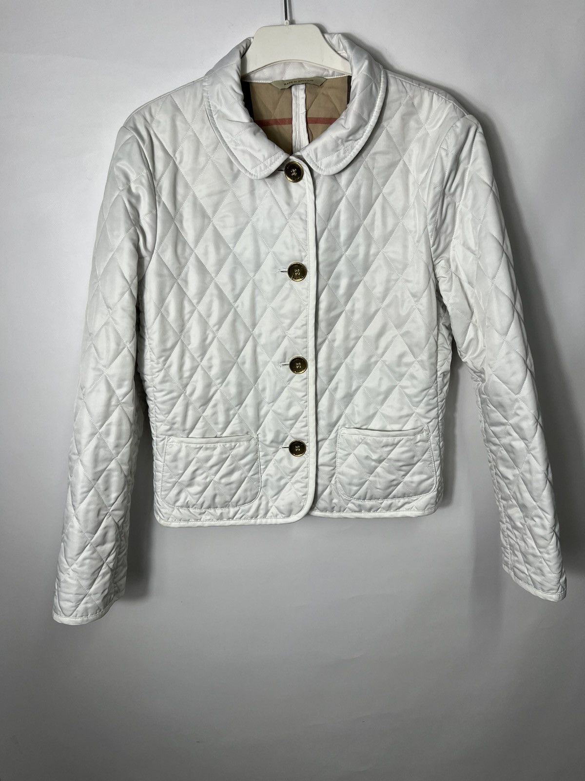 Burberry Vintage luxury Designer BURBERRY Quilted Jacket Nova Check Size L / US 10 / IT 46 - 1 Thumbnail