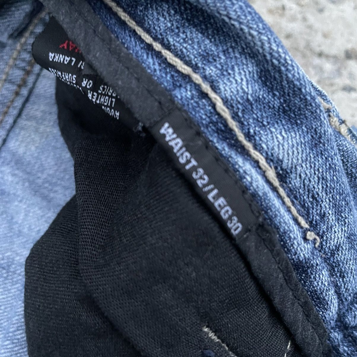 CCP (Crazy Character Print) Vintage Crazy Fit Jeans Mish Mash Double Knee Y2K 00s Size US 32 / EU 48 - 10 Thumbnail