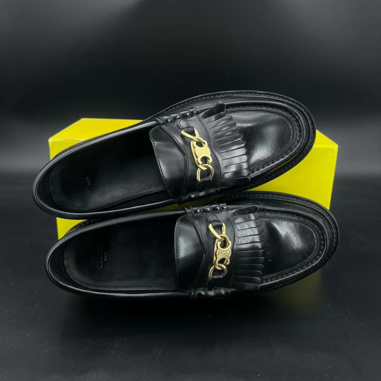 Celine CELINE Tassel Loafer 40 EU Mint Box CH7605 Size US 7 / EU 40 - 6 Thumbnail