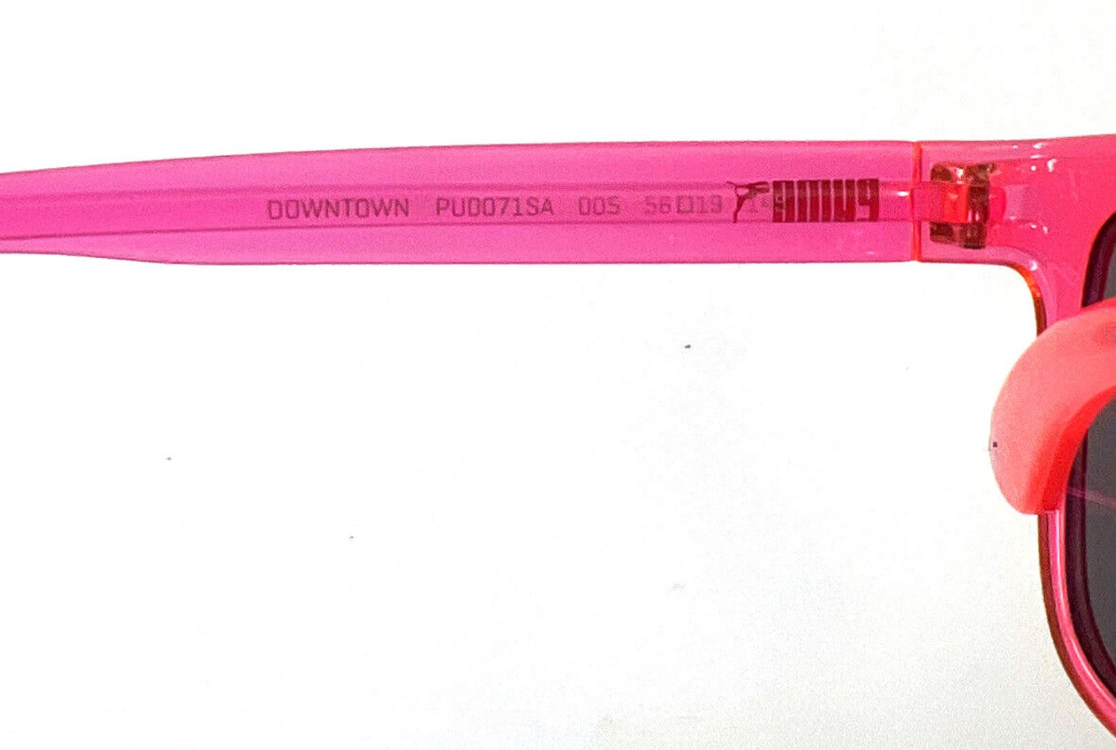 Puma PUMA PU0071SA 005 Red/Orange Square Sunglasses 56-19 145 New Size ONE SIZE - 8 Thumbnail