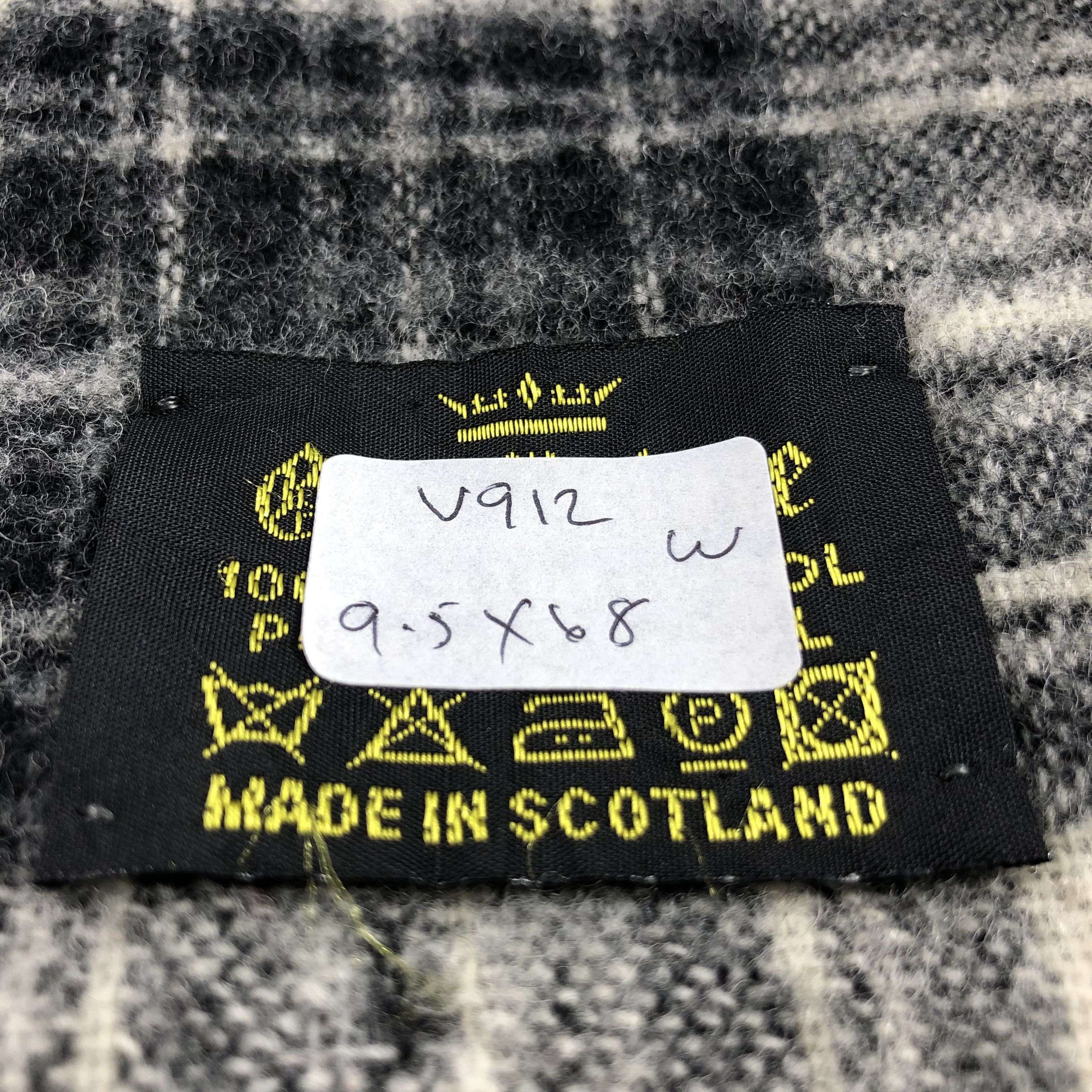 Vintage Glen Prince Tartan Wool Scarf Muffler V912 Size ONE SIZE - 13 Thumbnail