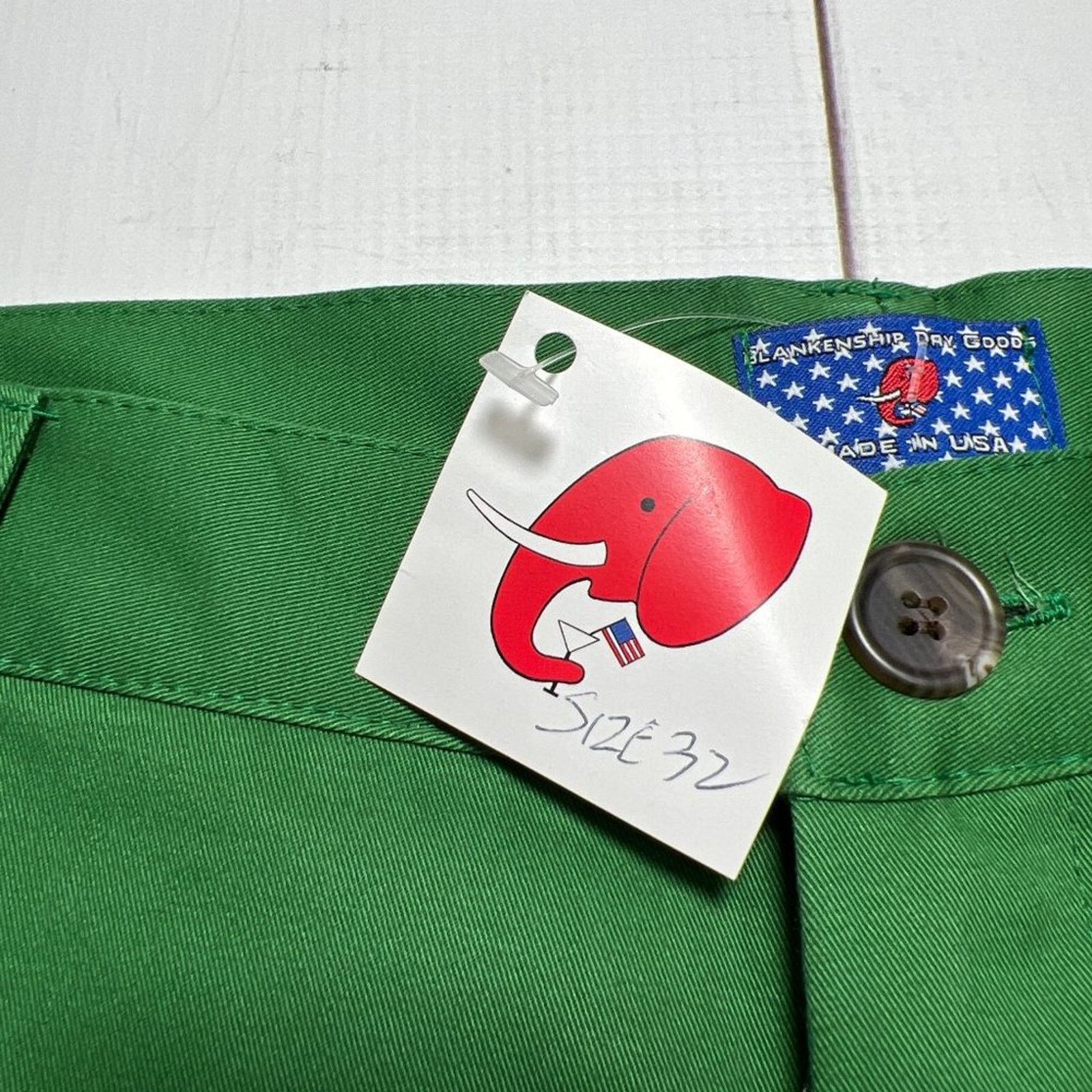 Other Blankenship Freedom Shorts Mens 32 Green NYC NWT Size US 32 / EU 48 - 4 Thumbnail