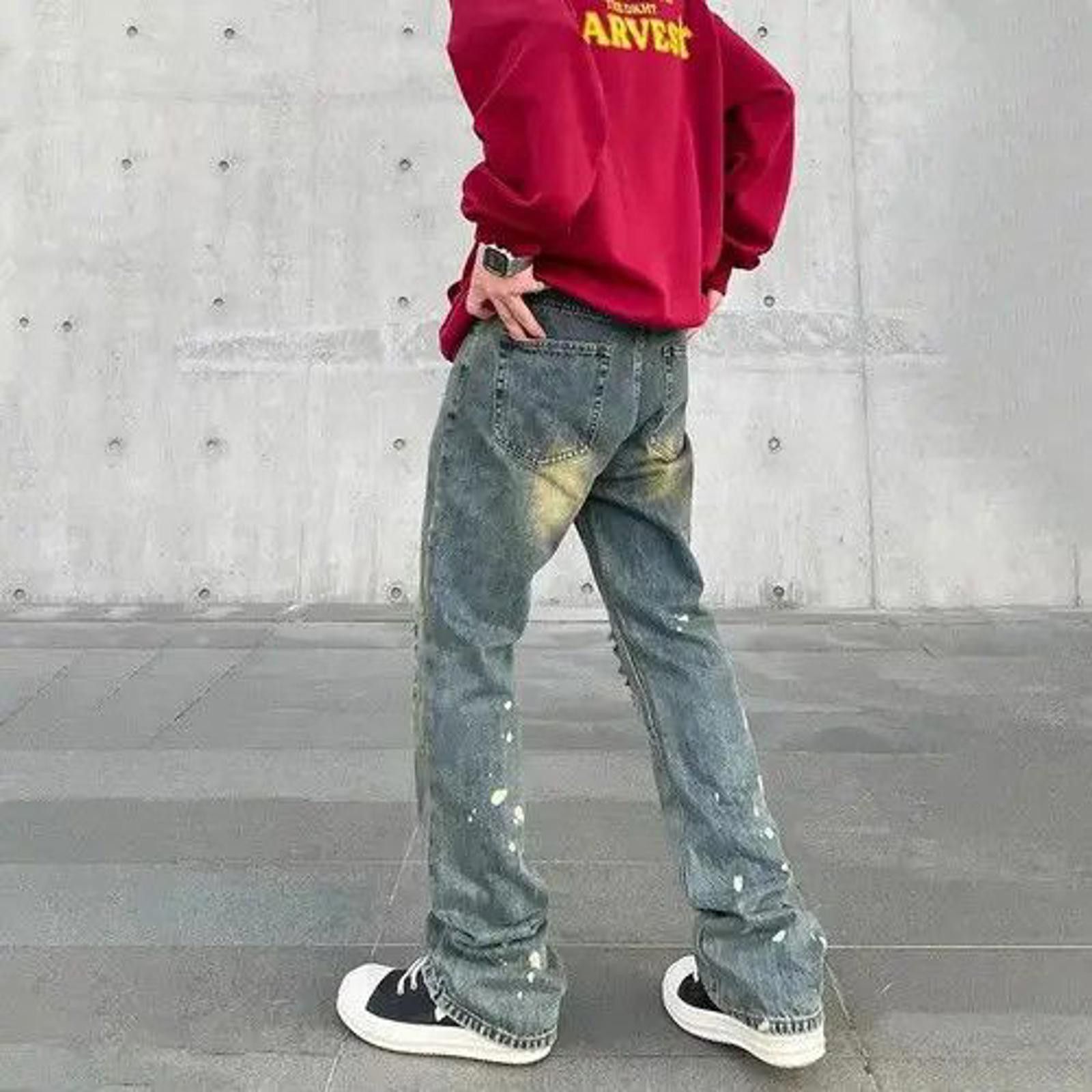 Vintage Vintage Distressed Blue Jeans Size US 28 / EU 44 - 4 Thumbnail