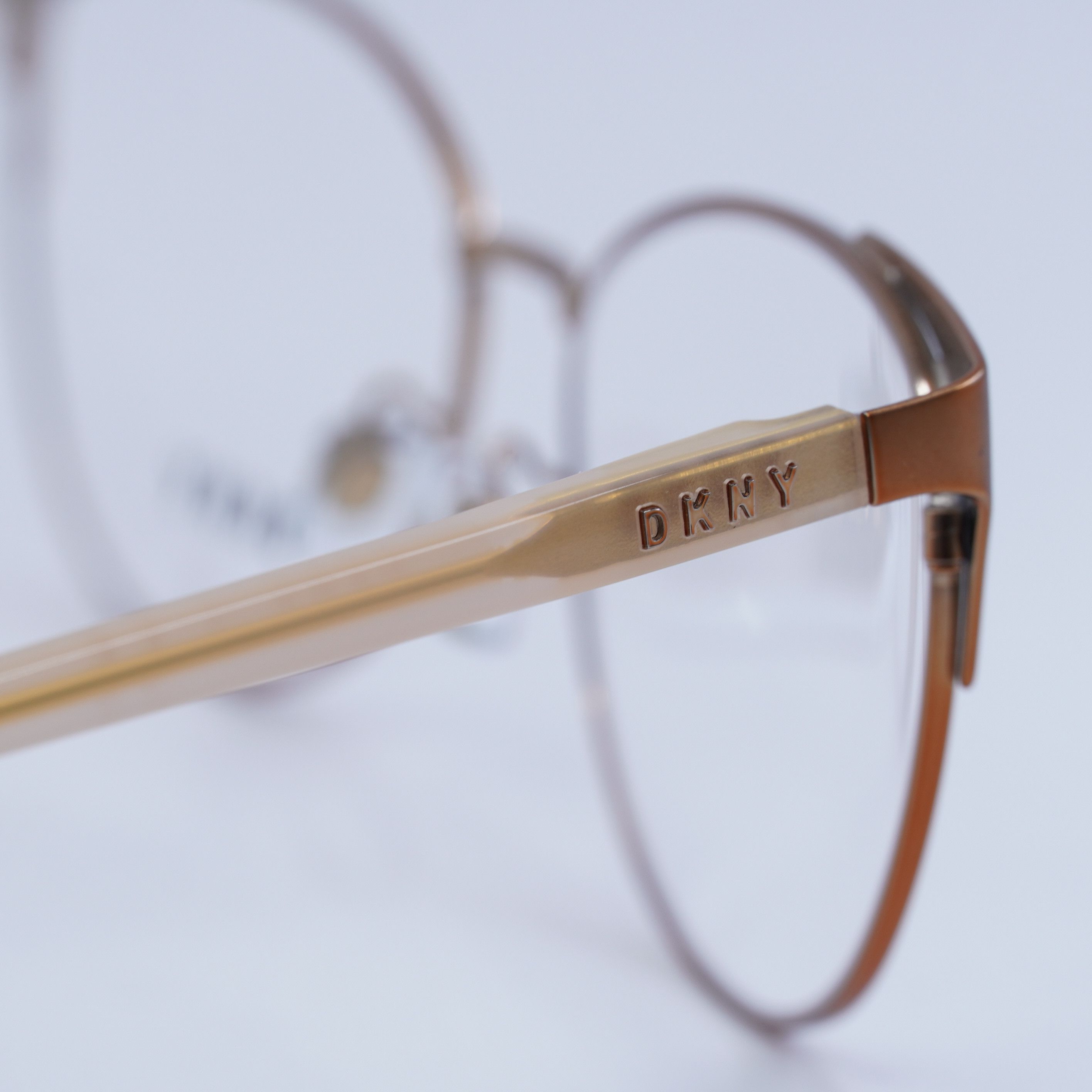 DKNY Dkny DY5654 1242 Eyeglasses Rose Gold 54mm Cat Eye Frame Size ONE SIZE - 5 Thumbnail