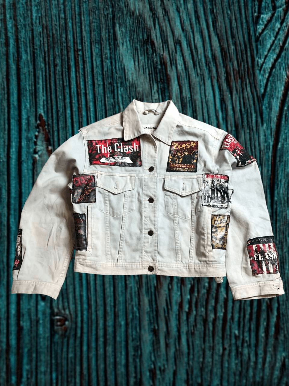 Eddie Bauer Eddie Bauer Jacket Grunge Trucker Punk Retro THE CLASH Size US M / EU 48-50 / 2 - 1 Thumbnail