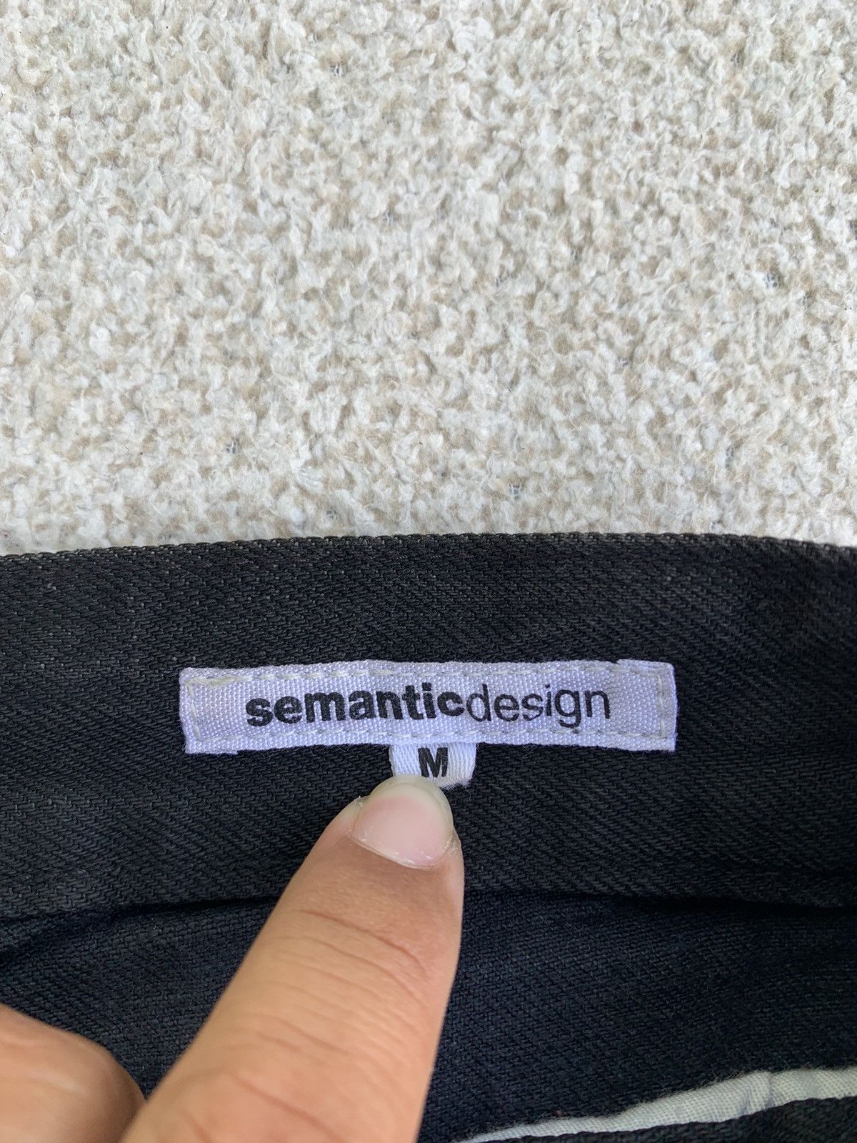 semanticdesign Vtg 00s Semantic Design bootcut jeans Black Fadded Size US 30 / EU 46 - 11 Thumbnail