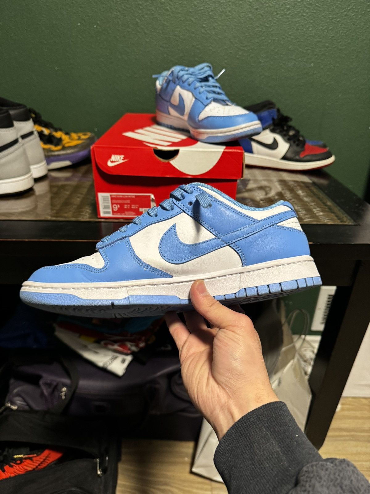 Nike Nike Dunk Low ‘University Blue’ 2021’ Size US 9.5 / EU 42-43 - 8 Thumbnail