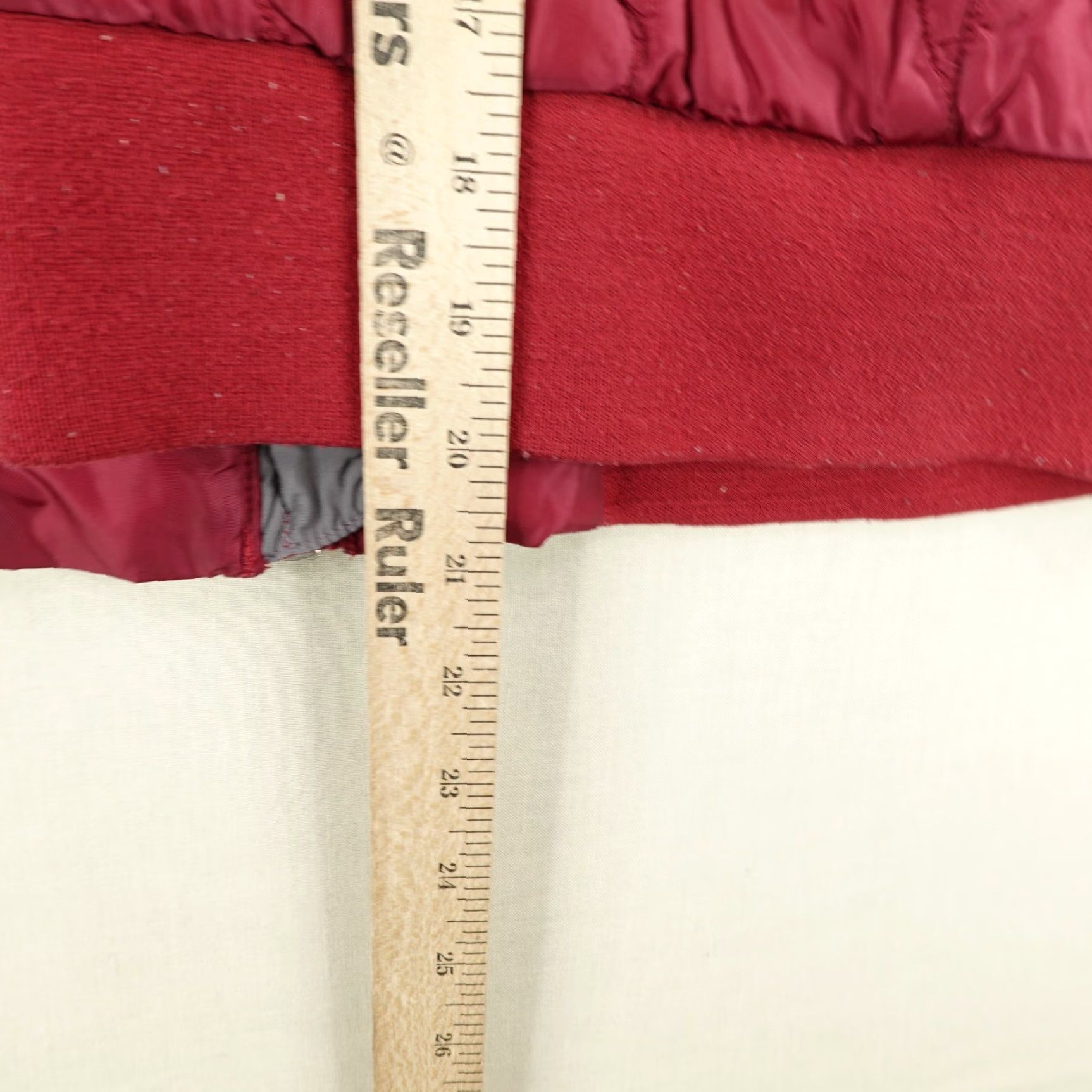 The North Face The North Face Jacket Womens Medium Red Quilted Puffer Coat Full Zip Up Size M / US 6-8 / IT 42-44 - 7 Thumbnail