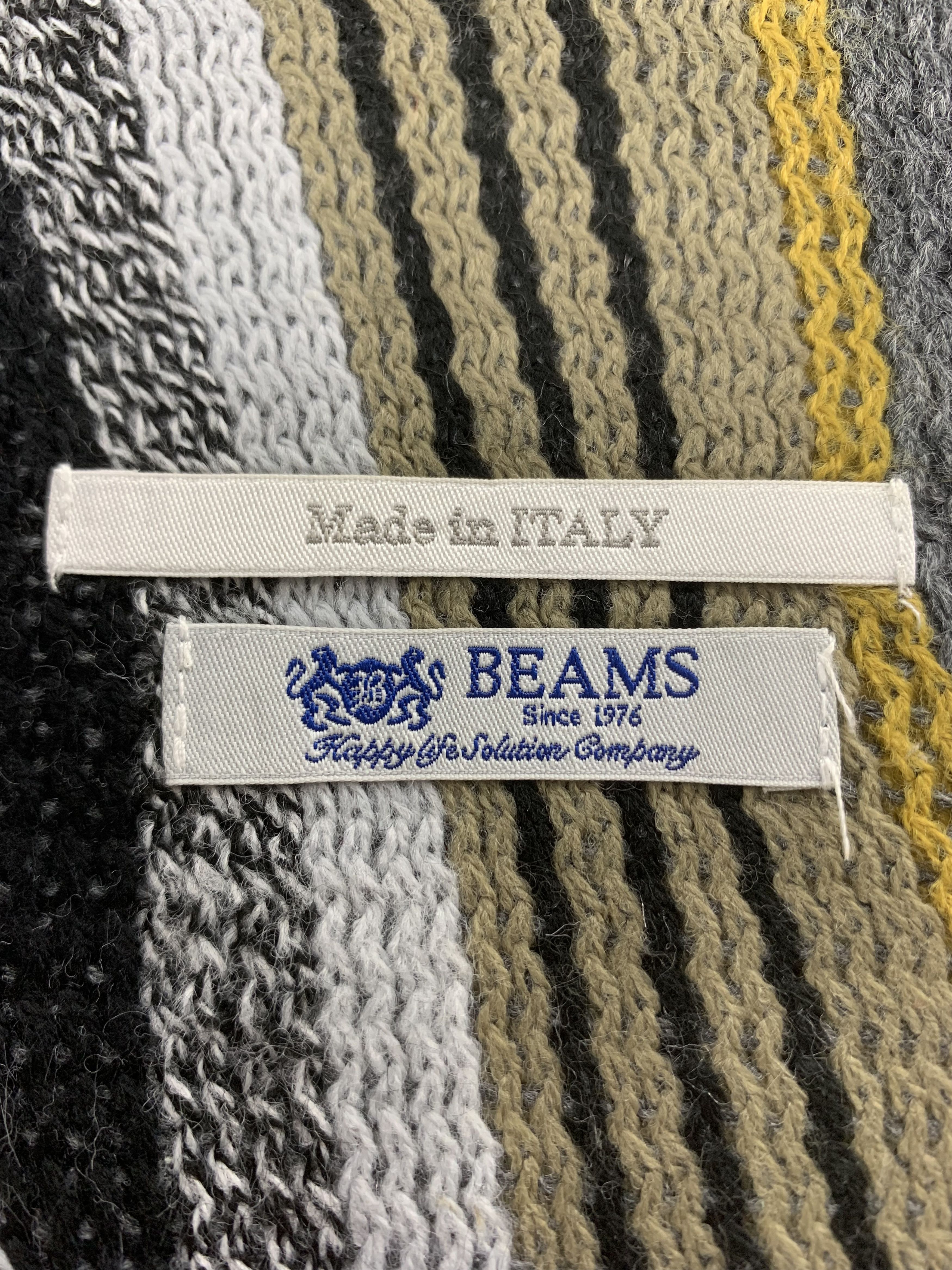 Beams Japan Beams Scarf Wool Muffler Neck Wrap BL3071 Size ONE SIZE - 4 Thumbnail