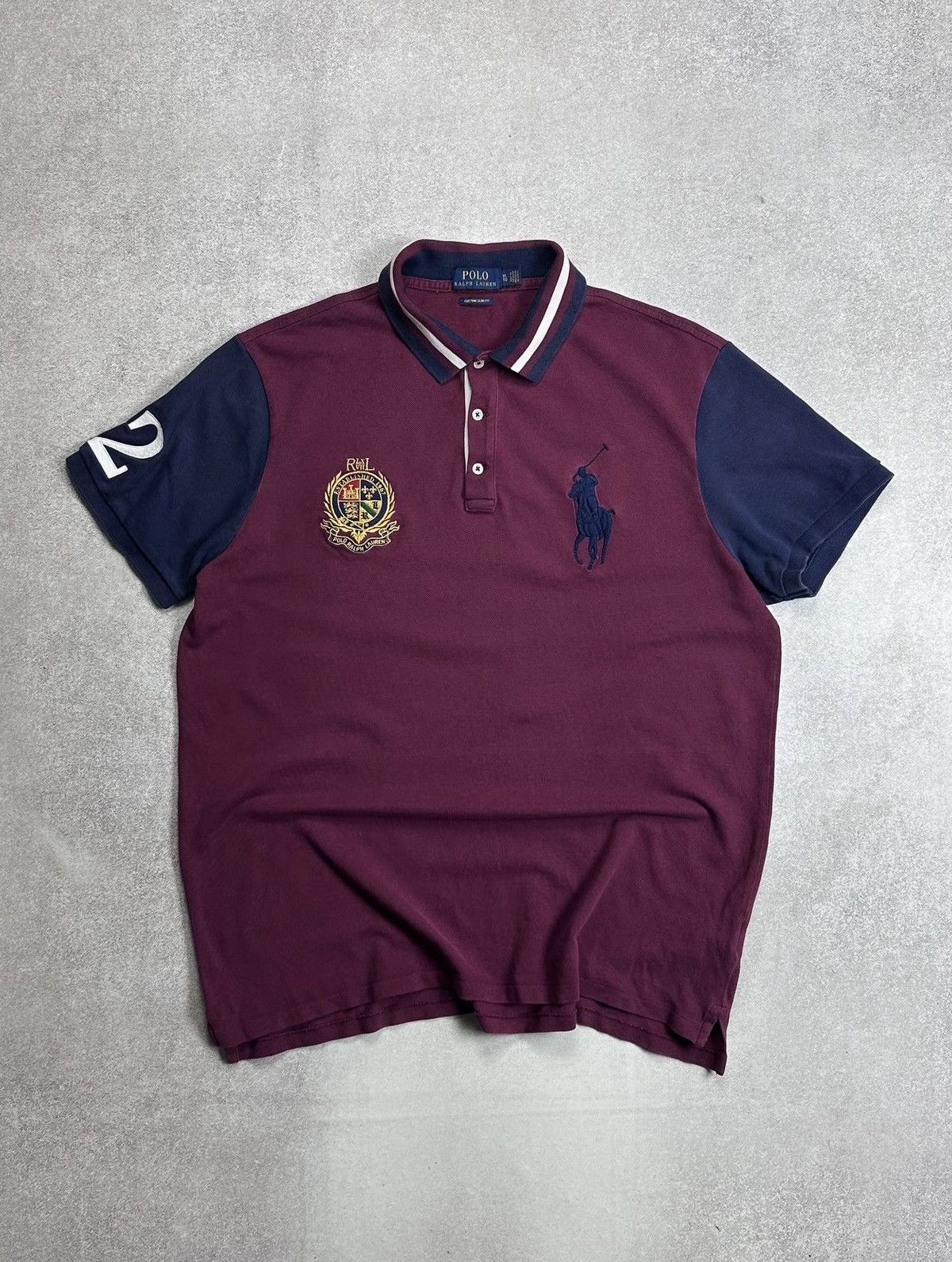 Polo Ralph Lauren Vintage Polo Ralph Lauren Big Pony Chief Keef Style Shirt XL Size US XL / EU 56 / 4 - 1 Thumbnail