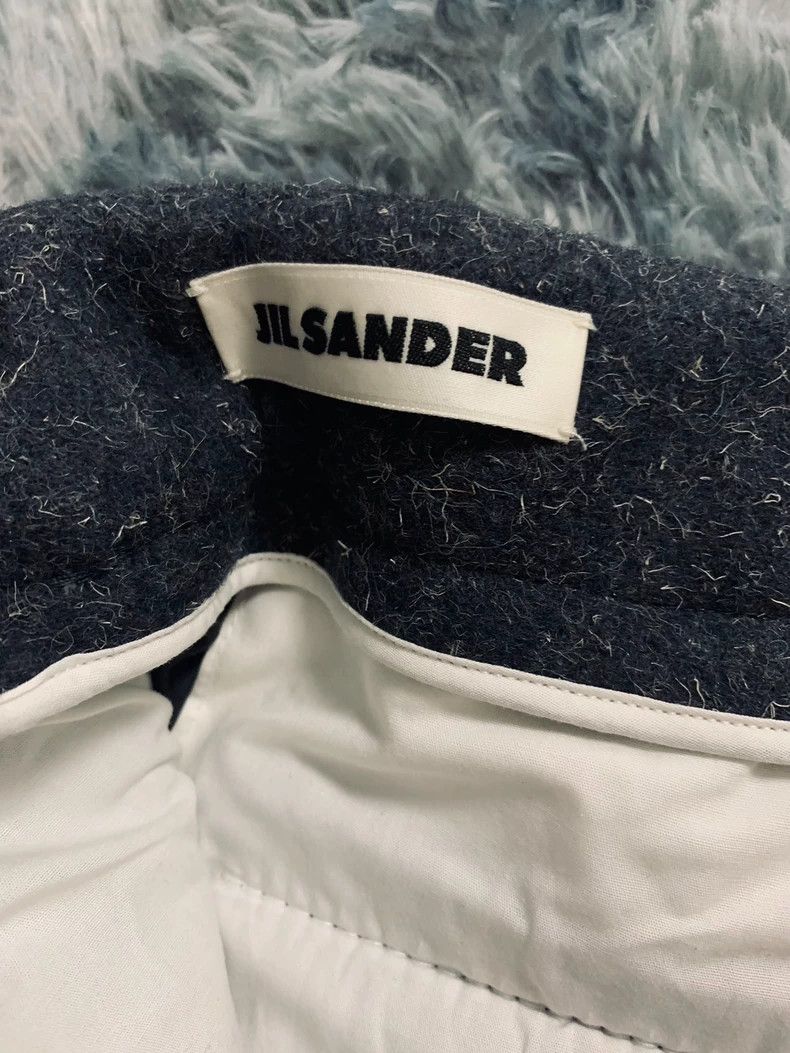 Jil Sander Jil Sander thick woolen casual sport pants Size 30" / US 8 / IT 44 - 4 Thumbnail