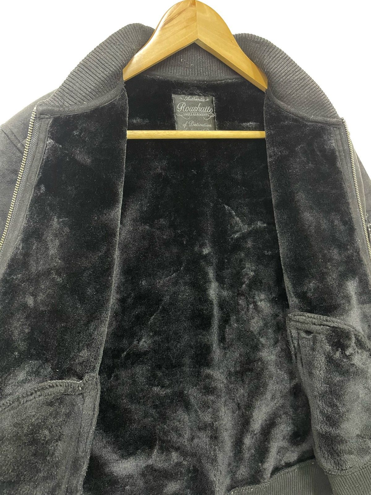 If Six Was Nine × Japanese Brand × Vintage Super Black Shell Garments Bomber Jacket Size US L / EU 52-54 / 3 - 8 Thumbnail