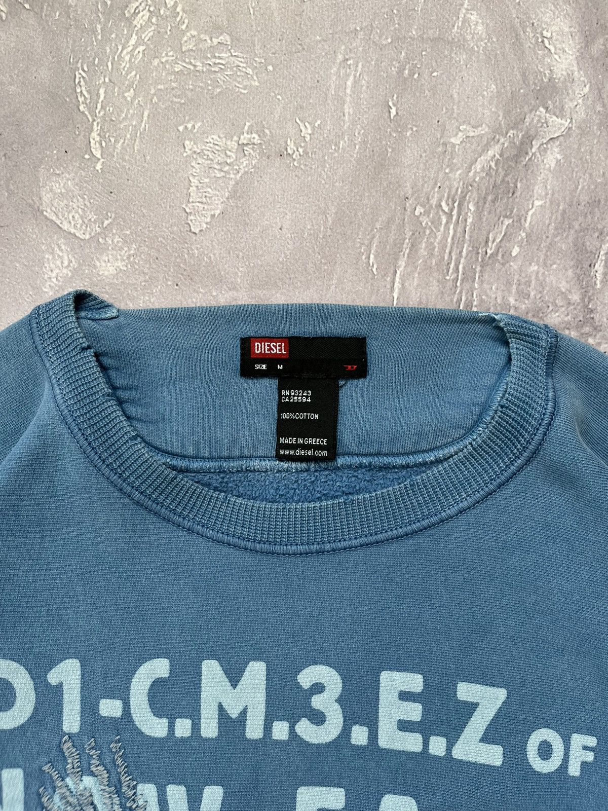 Diesel Vintage Diesel Snow Eagle Cold As Ice Sweatshirt Embroidered Size US M / EU 48-50 / 2 - 6 Thumbnail