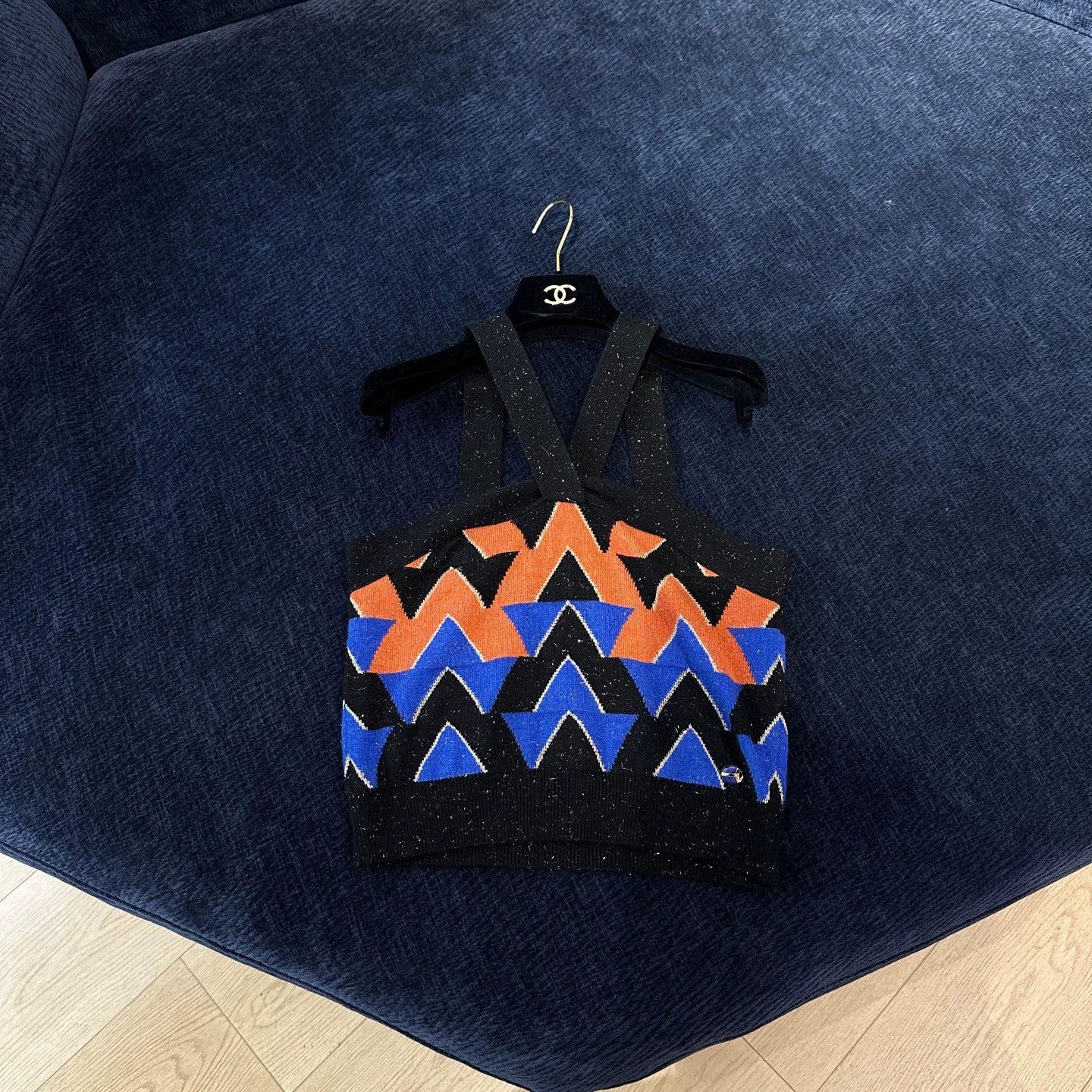 Chanel Chanel Egyptian Collection Cashmere Knit Vest 36 Size XS / US 0-2 / IT 36-38 - 1 Thumbnail