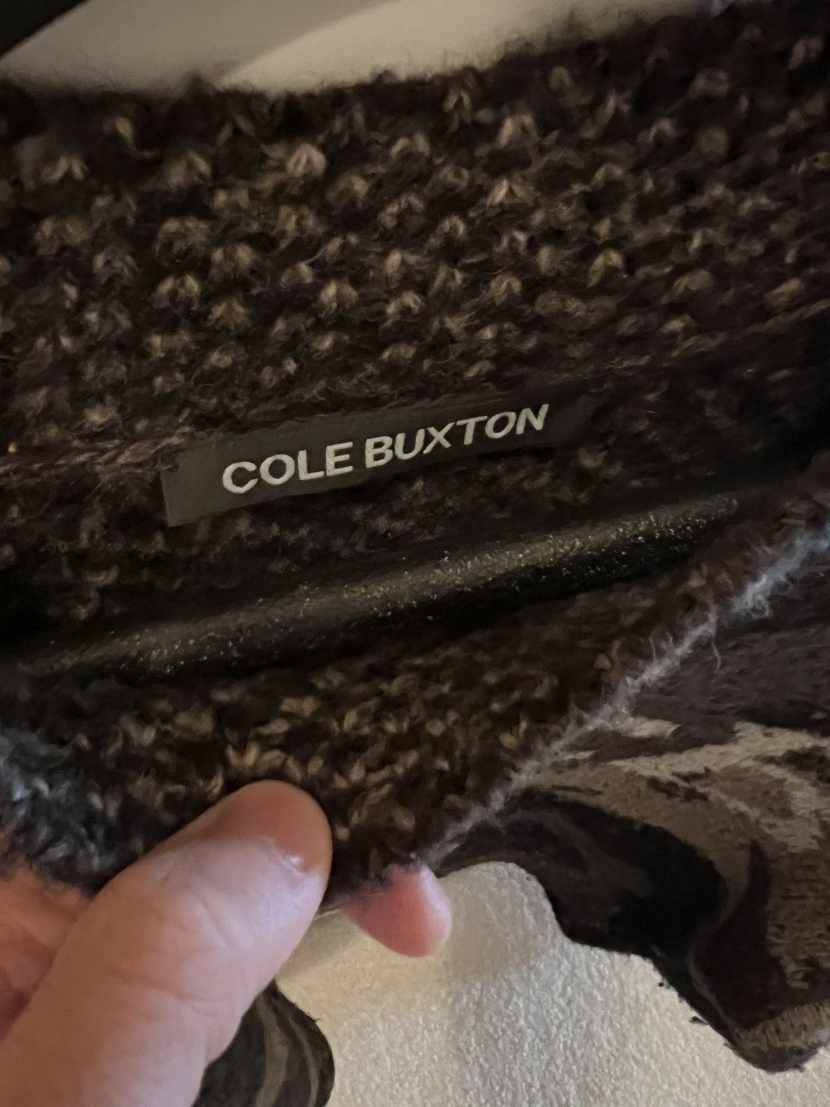 Cole Buxton END. x Cole Buxton Cb Logo Knit Sweatshirt Size US XS / EU 42 / 0 - 5 Thumbnail