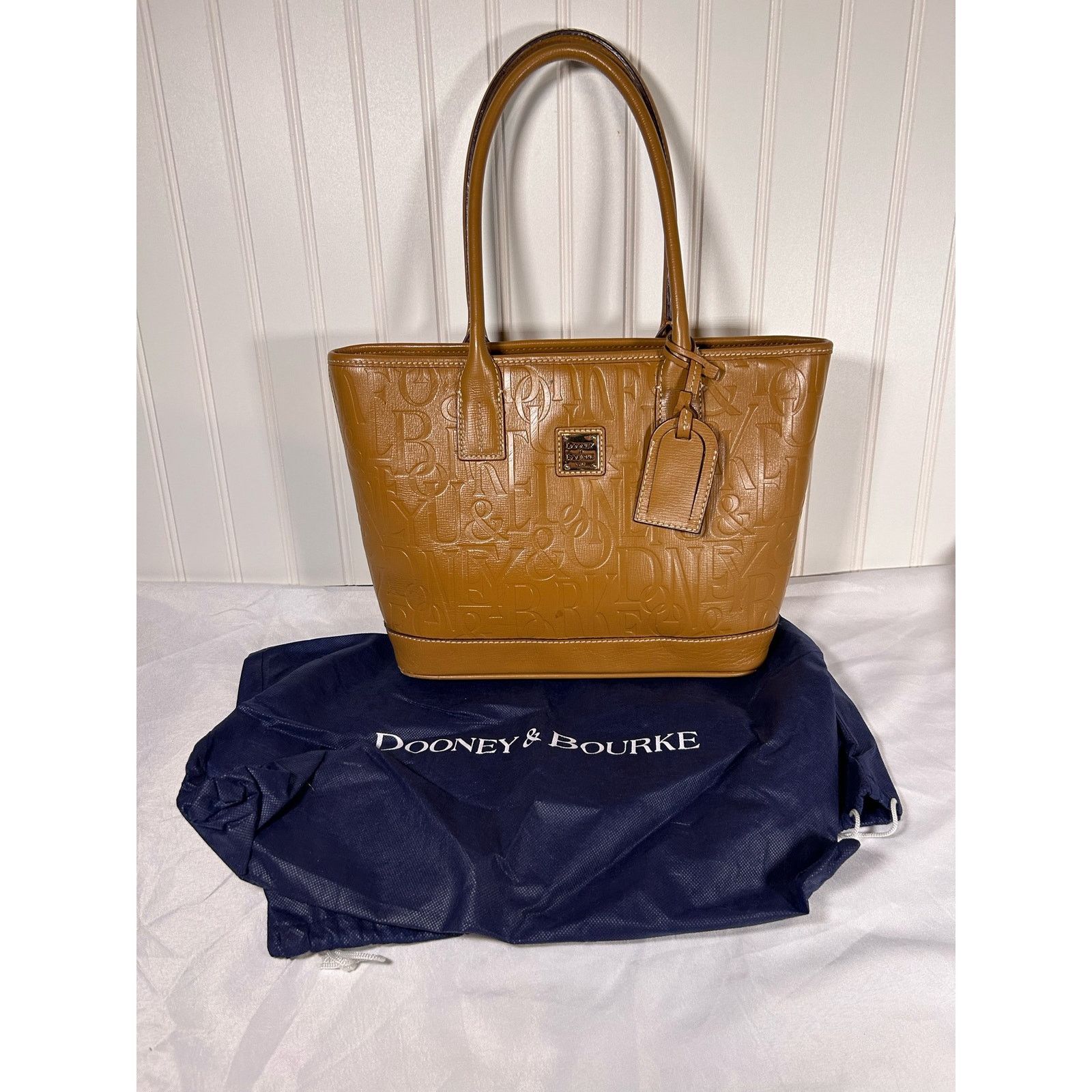 Dooney & Bourke DOONEY and Bourke Retro Tote embossed leather small russel Size ONE SIZE - 7 Thumbnail