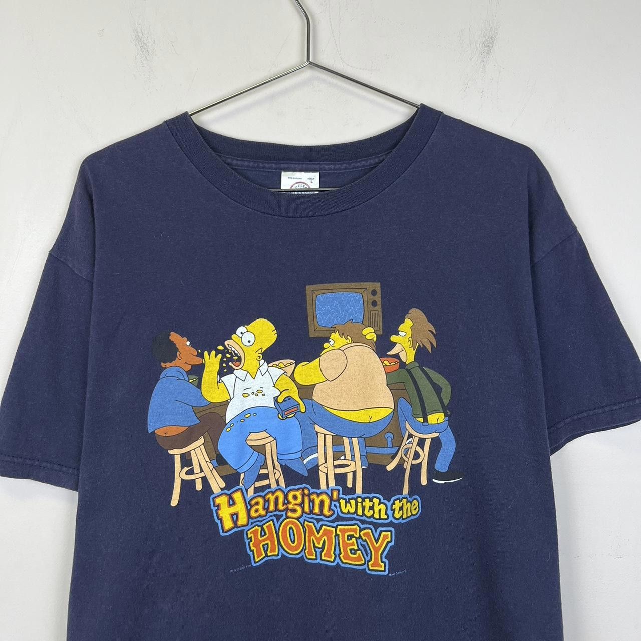 The Simpsons Vintage Simpsons 'Hangin' with the Homey' T-Shirt 2001 Size US L / EU 52-54 / 3 - 2 Thumbnail