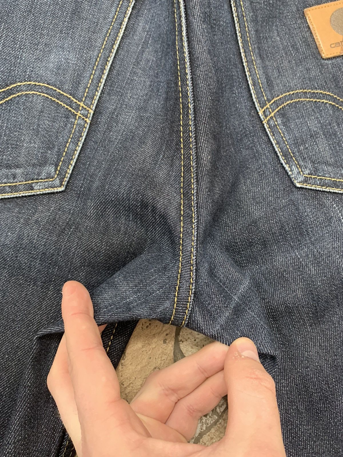 Other Vintage Carhartt Western Denim Jeans Size US 30 / EU 46 - 6 Thumbnail