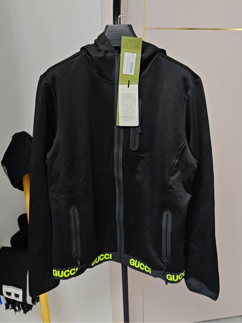 Gucci Gucci FW22 Logo Zip Jacket-dmc Size US XL / EU 56 / 4 - 1 Thumbnail