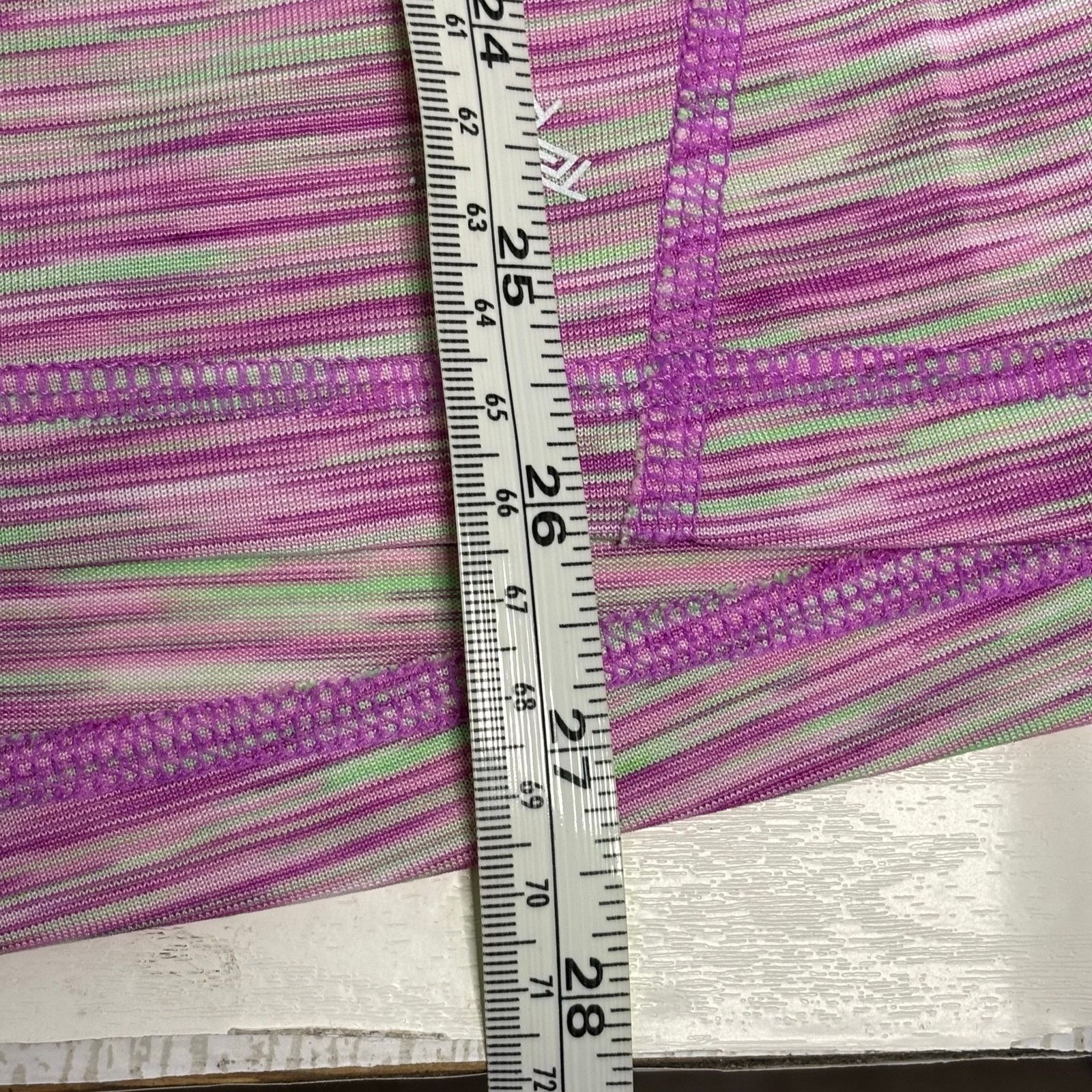 Tek Gear Tek Gear DryTek Space Dye Purple Pink Athletic Tee XL Size XL / US 12-14 / IT 48-50 - 6 Thumbnail