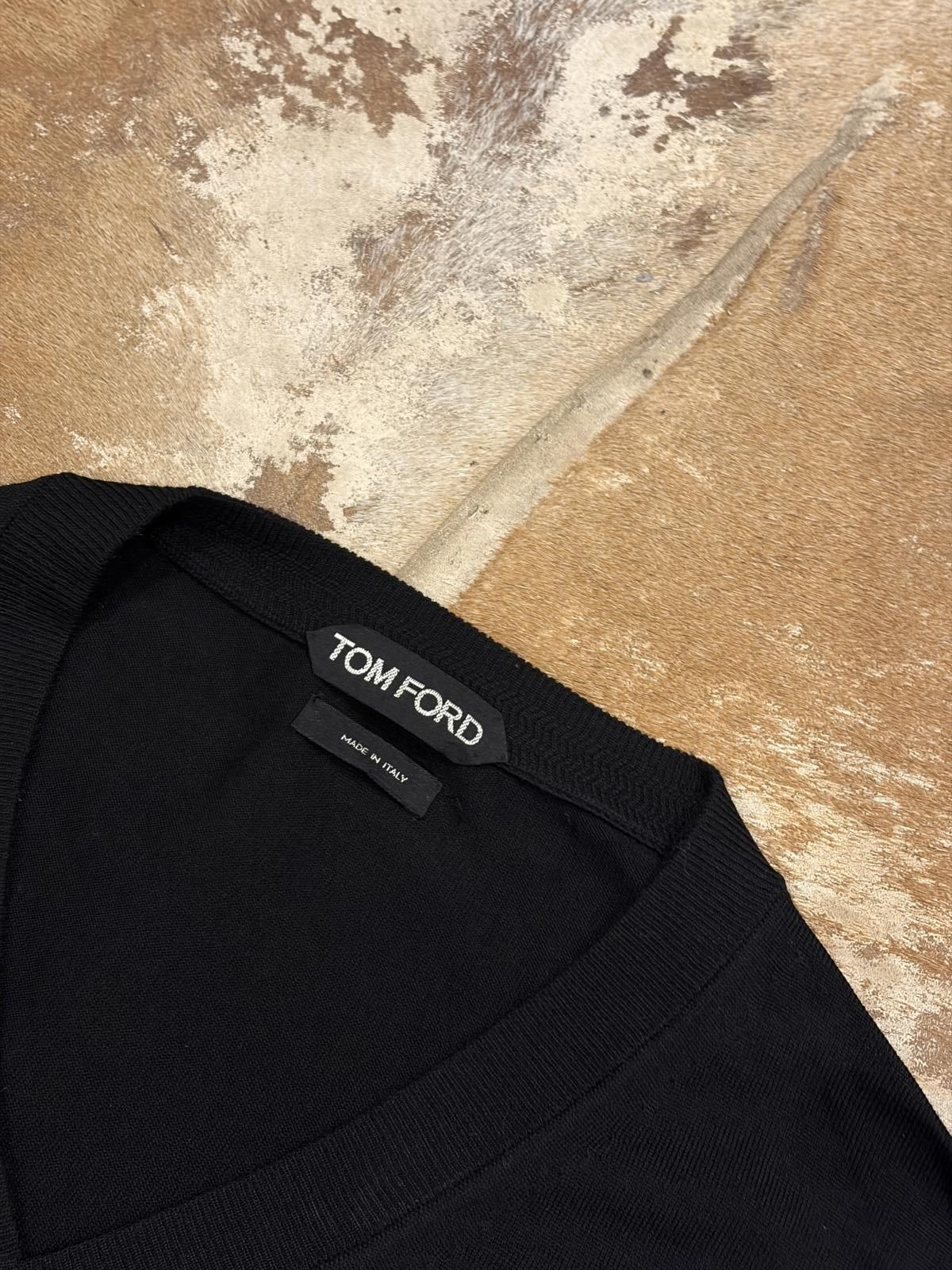 Tom Ford Tom Ford V-Neck Sweater Size US L / EU 52-54 / 3 - 2 Thumbnail