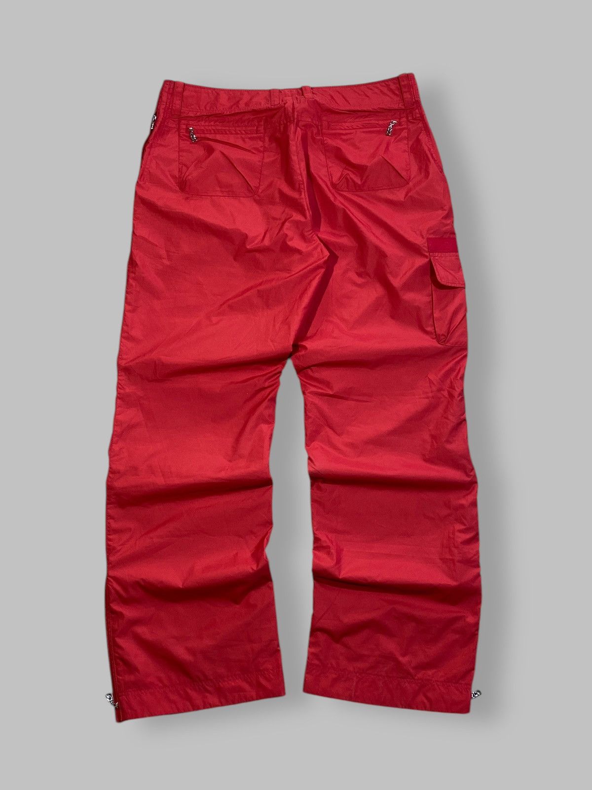 Vintage Vintage Bogner Nylon Red Pants Size 36" / US 14 / IT 50 - 3 Thumbnail