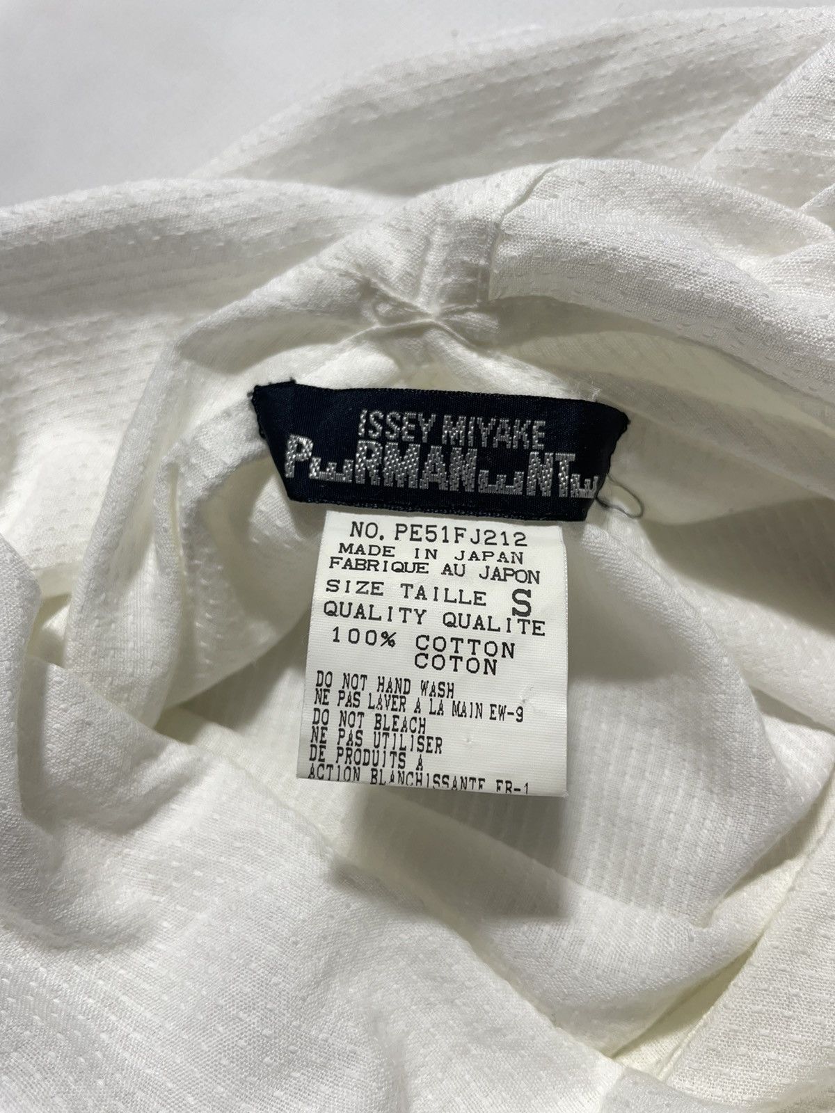 Issey Miyake Issey Miyake Permanente Blouse Size S / US 4 / IT 40 - 12 Thumbnail