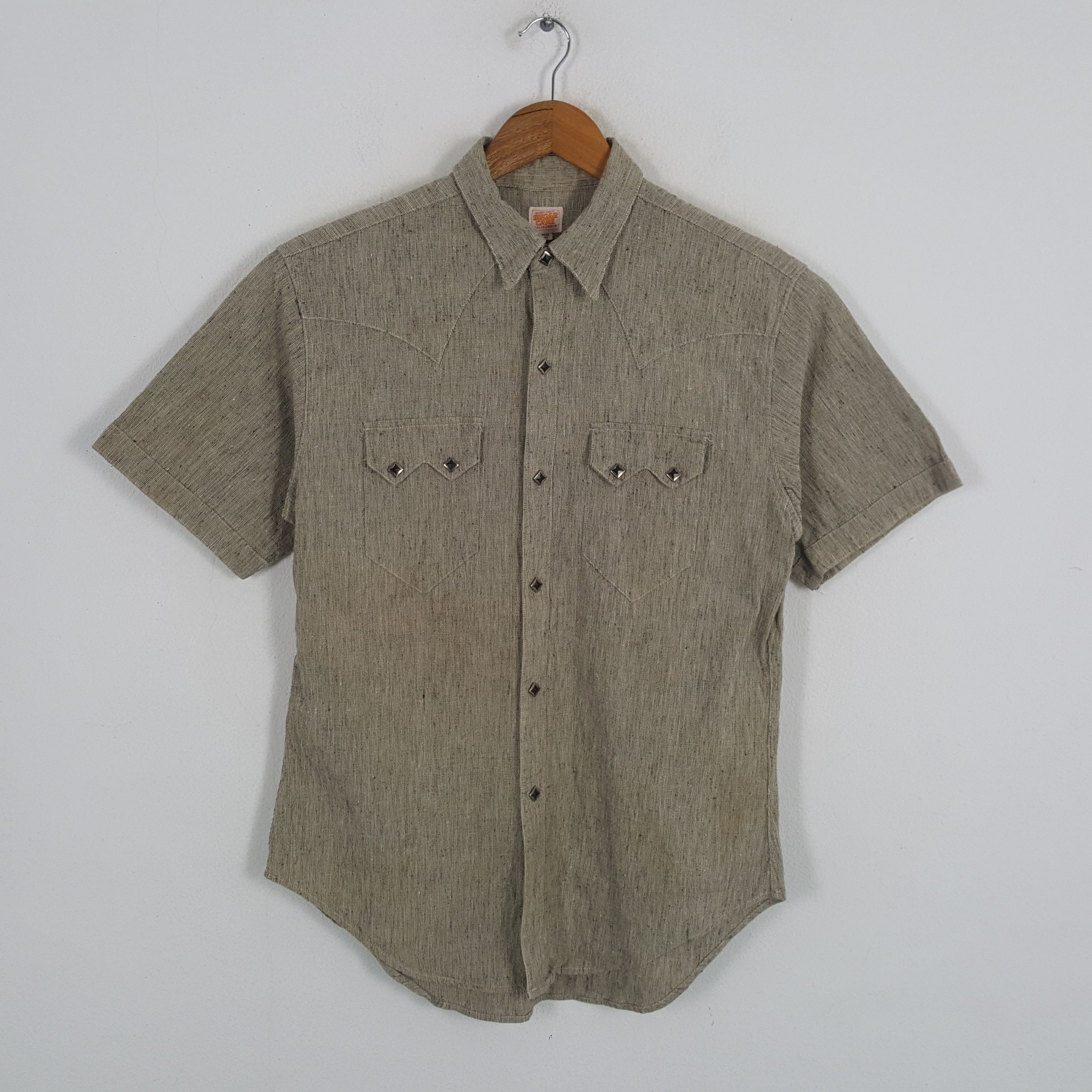 Japanese Brand × Sugar Cane × Vintage Vintage SUGAR CANE CALIFORNIA Japanese Brand Shirt Size US M / EU 48-50 / 2 - 1 Thumbnail