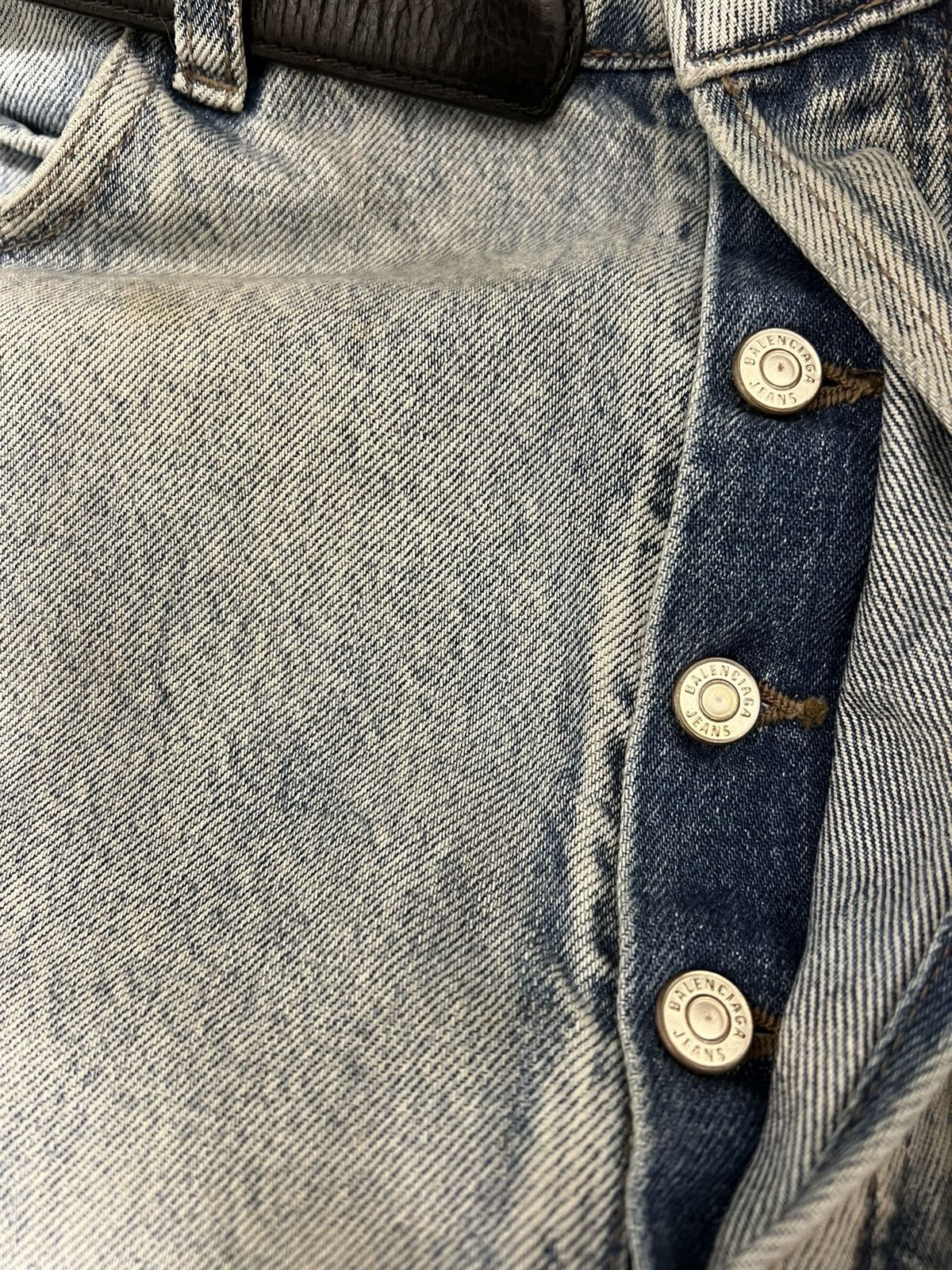 Balenciaga Balenciaga “O Leg” Jeans Size US 30 / EU 46 - 3 Thumbnail