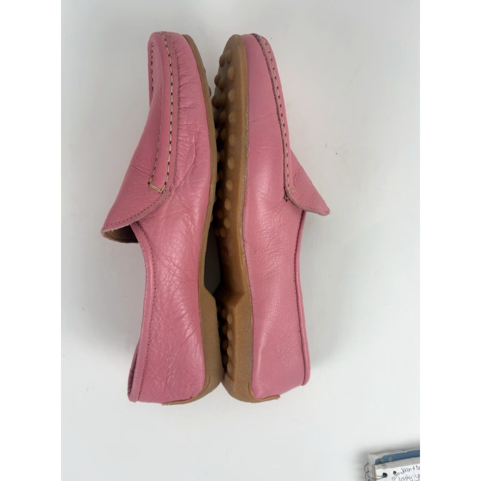 Vintage VINTAGE? No. The Tog Shop Pink Leather Slip On Loafers Womens Size 9N Italy Size US 9 / IT 39 - 5 Thumbnail