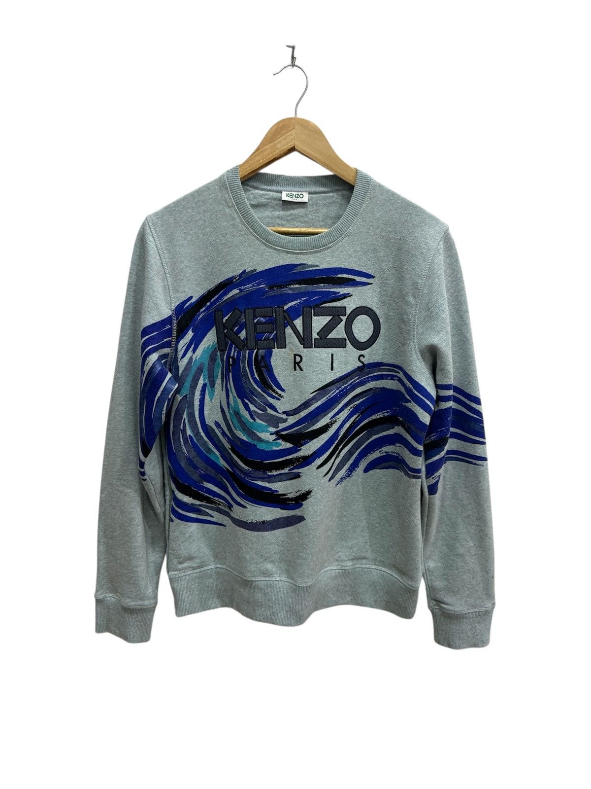 Kenzo Kenzo Paris Embroidered Spell Out Big Logo With Side Zipper Size US M / EU 48-50 / 2 - 1 Thumbnail