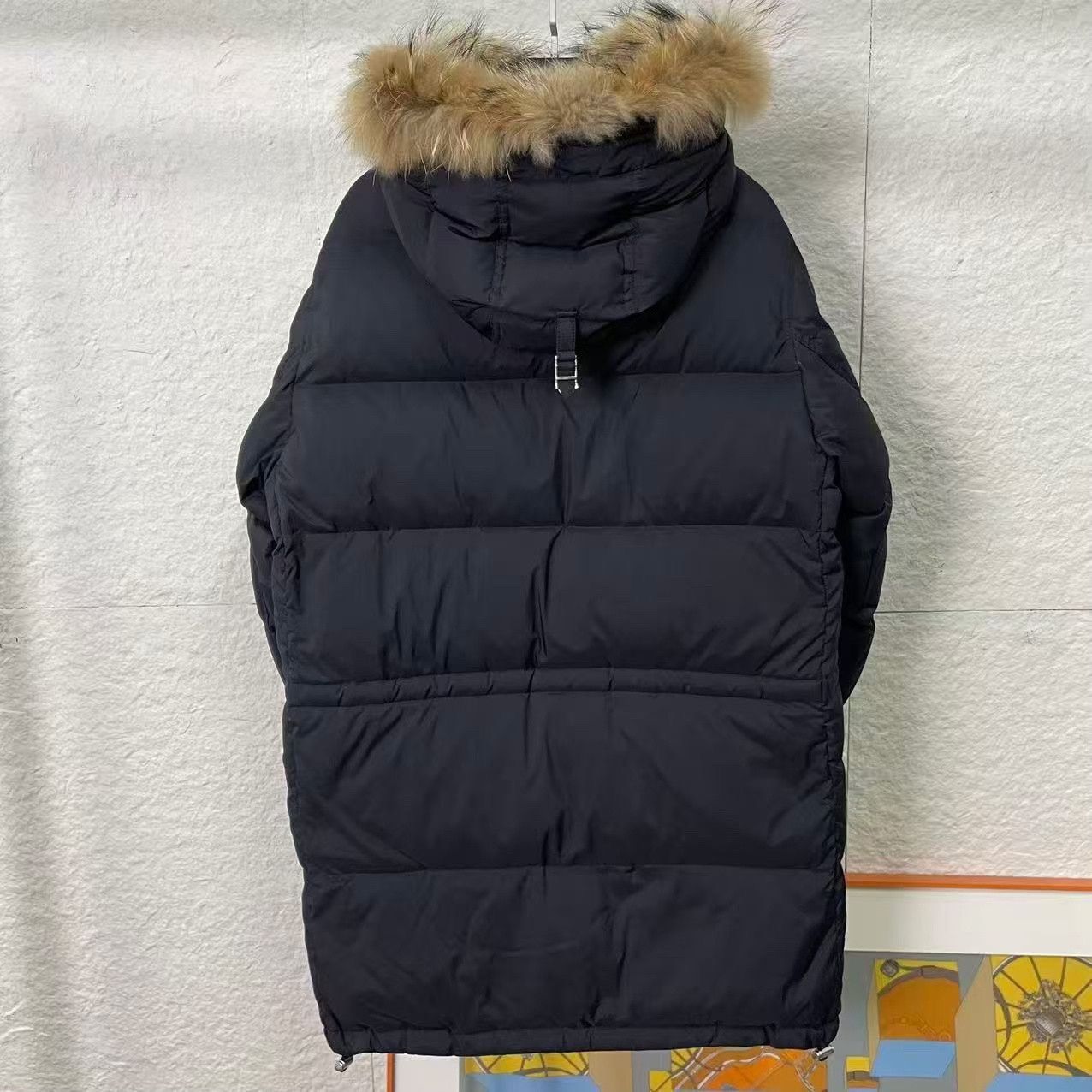 Burberry Burberry Long Fur Collar Down Jacket Size US L / EU 52-54 / 3 - 2 Thumbnail