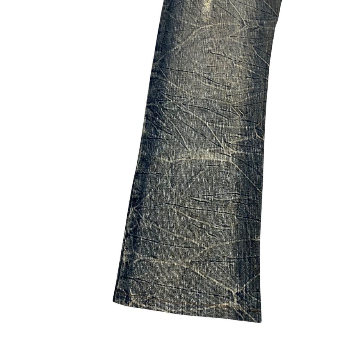 semanticdesign Semantic Design Distressed Denim Flare Jeans Size US 31 - 15 Thumbnail