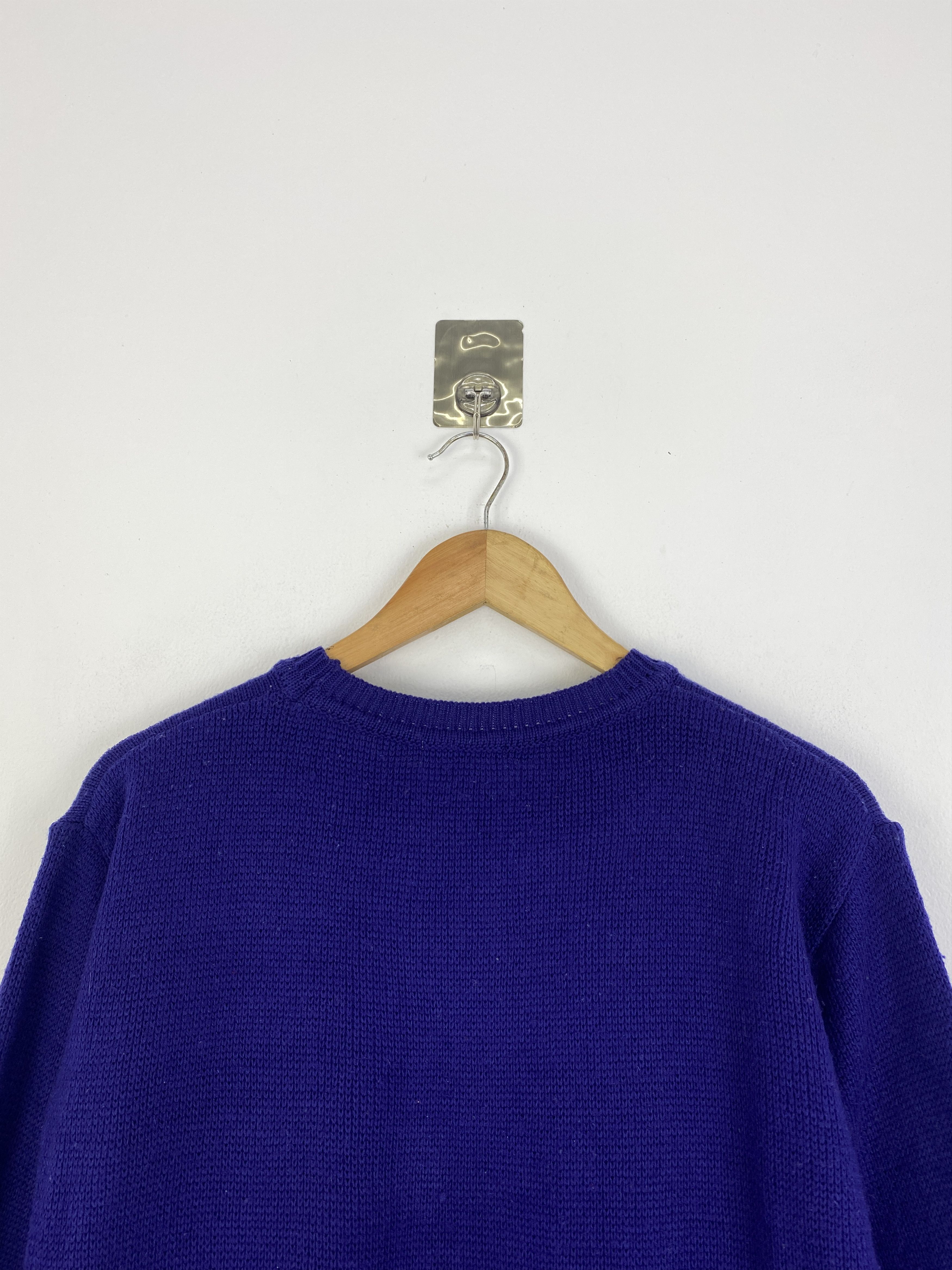 Japanese Brand × Native × Vintage Vintage Japanese Brand Striped Knit Sweatshirt SH0012 Size US M / EU 48-50 / 2 - 4 Thumbnail