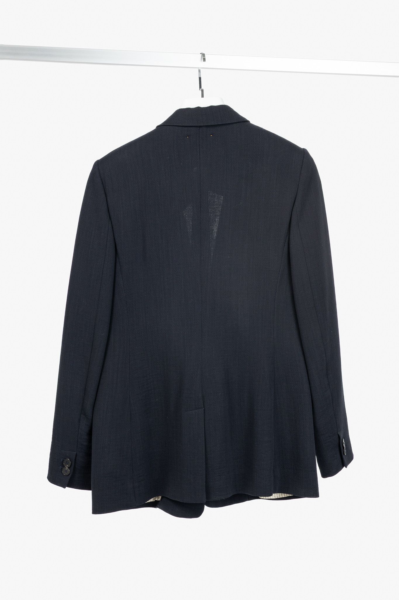 forte_forte Forte Forte AW/14 Wool-Blend Crepe Single-Breasted Blazer Size M / US 6-8 / IT 42-44 - 2 Thumbnail
