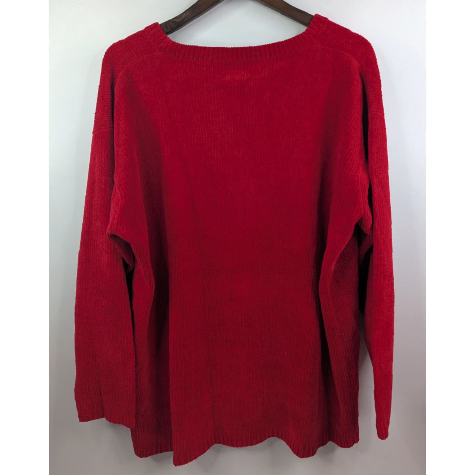 Gap VINTAGE Gap V-Neck Sweater Mens Large Red Heavy Long Sleeve United Kingdom Men's Pullover Knitted Knit Classic Outdoor Capable? Size US L / EU 52-54 / 3 - 4 Thumbnail