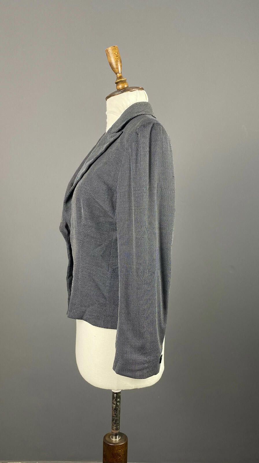 Armani Collezioni Armani Collezioni Grey Wool One Button Blazer Jacket Size 46 Size M / US 6-8 / IT 42-44 - 4 Thumbnail