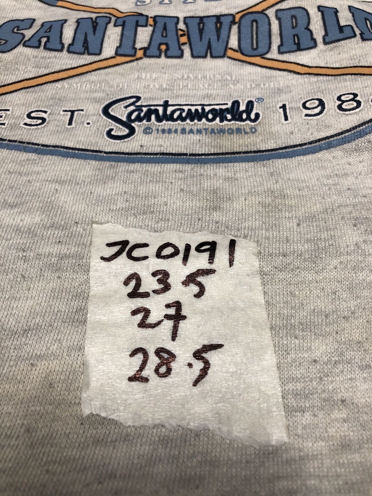 Vintage Vtg 80s Santaworld Swedish Outdoor Style Crewneck Sweatshirt Size US L / EU 52-54 / 3 - 17 Thumbnail
