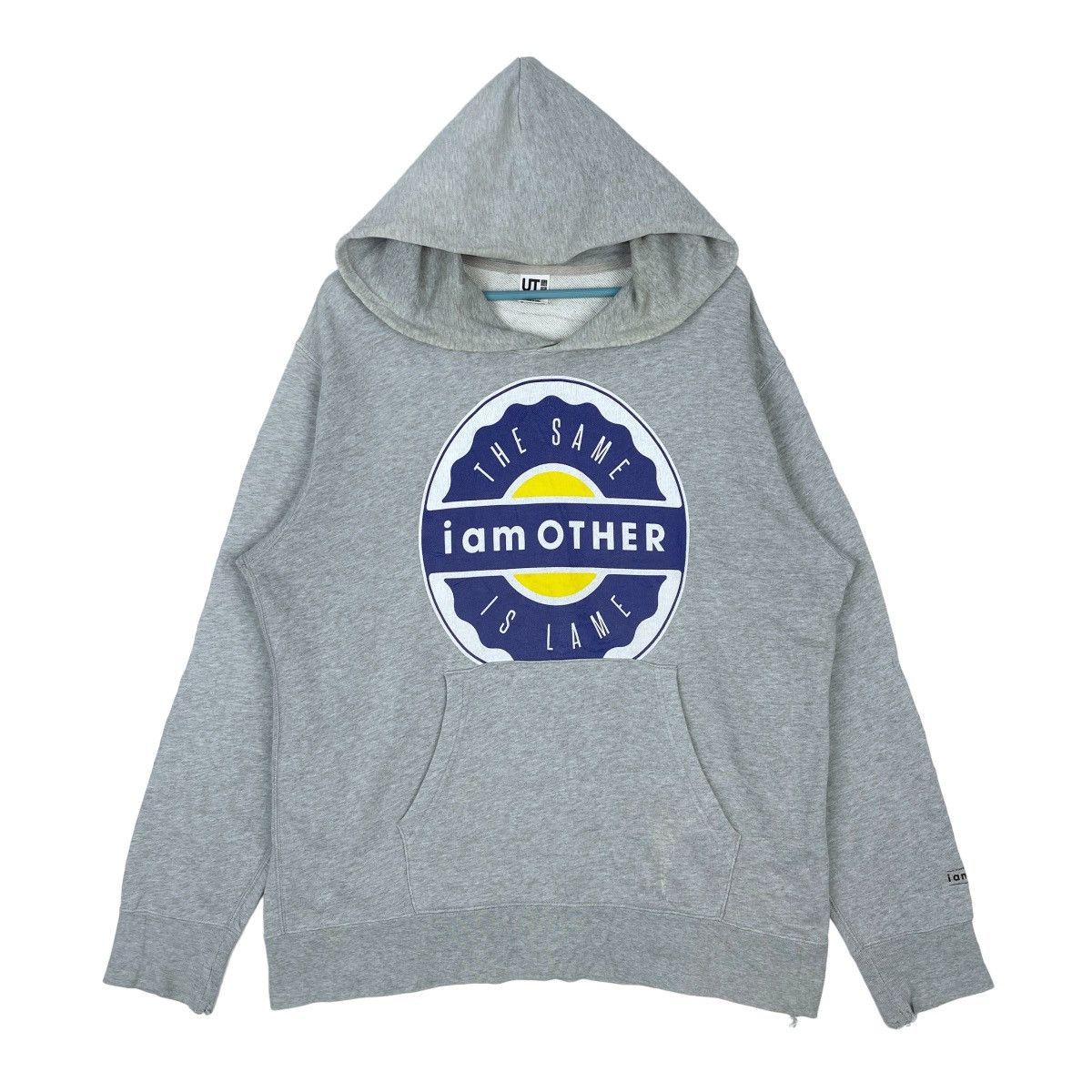 Uniqlo The Same I Am Other Is Lame Hoodie Pullover Jumper Size US XL / EU 56 / 4 - 1 Thumbnail