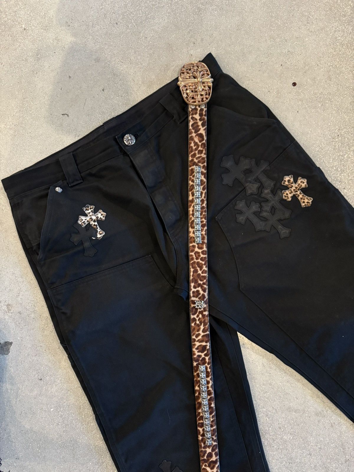 Chrome Hearts Chrome hearts cheetah patch carpenters Size US 38 / EU 54 - 16 Thumbnail