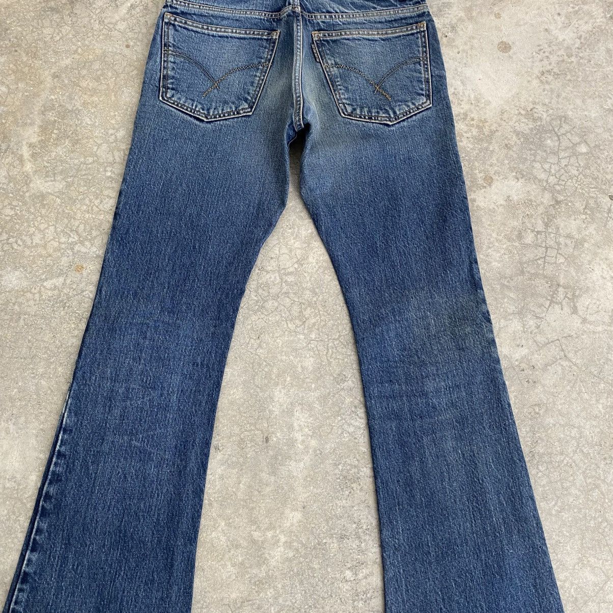 Blue Blue Japan 2000’s Blue Blue Japan Stonewashed Denim Flared Jeans Size US 29 - 10 Thumbnail