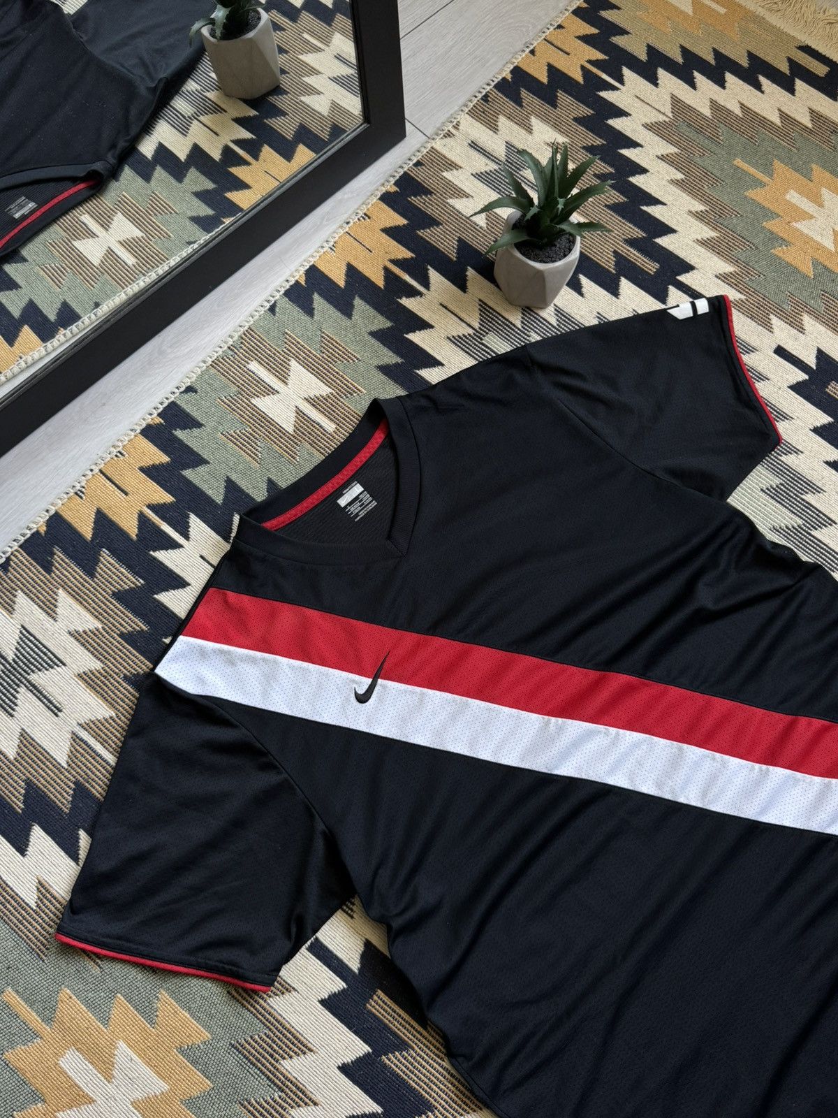 Nike Vintage Nike Blockcore Dri-Fit Jersey Size US L / EU 52-54 / 3 - 4 Thumbnail