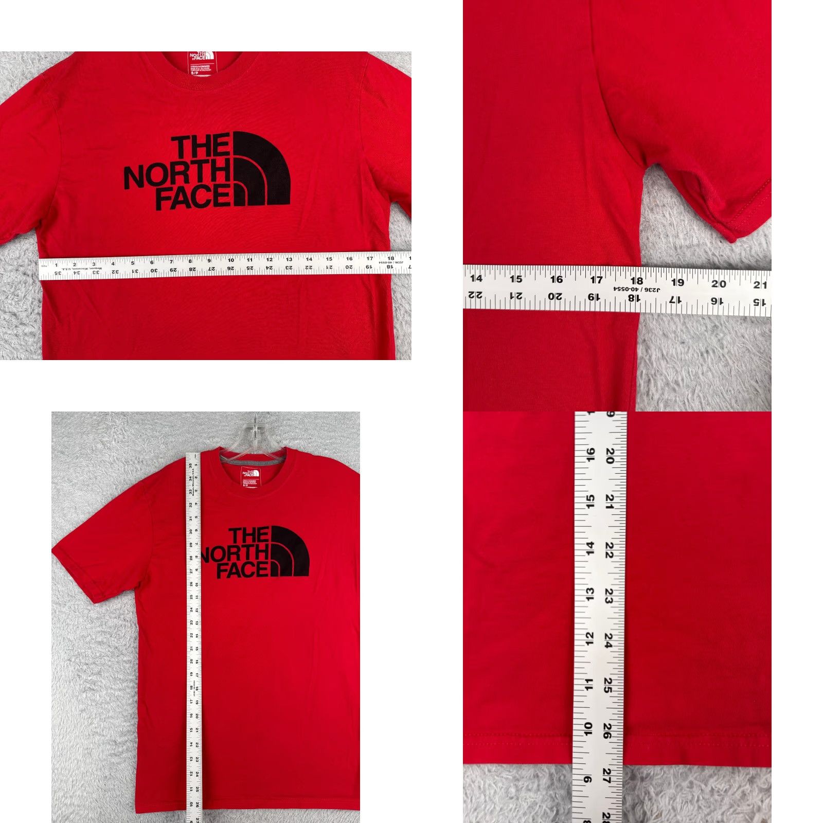 The North Face The North Face Shirt Men Small Red Short Sleeve Crew Neck Cotton Outdoor Logo Size US S / EU 44-46 / 1 - 8 Thumbnail