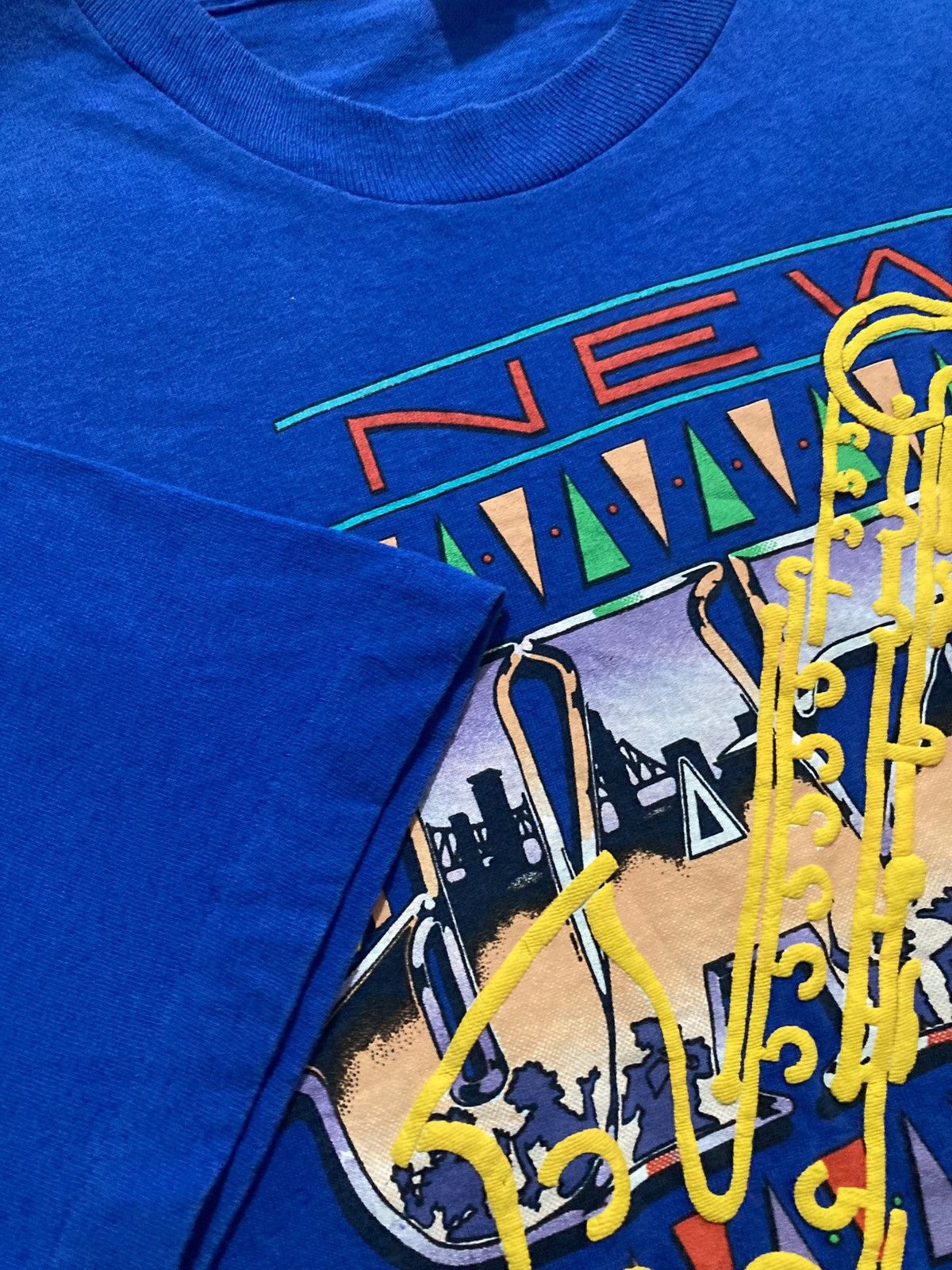 Vintage Vintage 1990 Jazz Newe Orleans Size US L / EU 52-54 / 3 - 5 Thumbnail