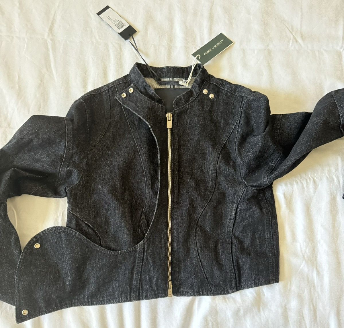 Heliot Emil EXSICCATE DENIM JACKET Heliot Emil Size L / US 10 / IT 46 - 9 Thumbnail