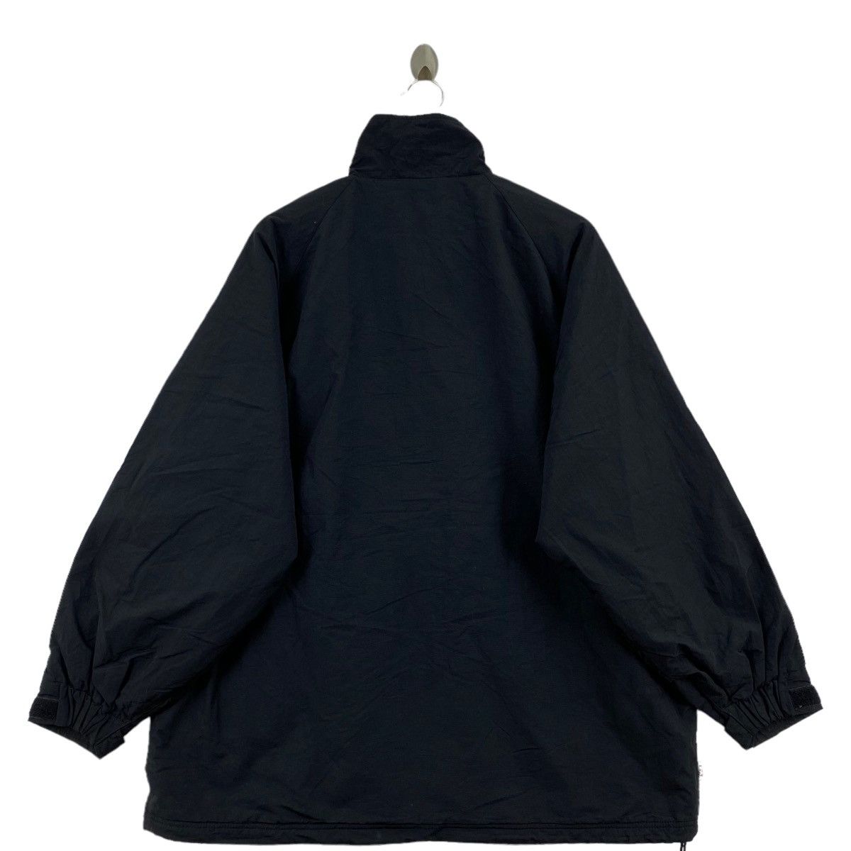Vintage Vintage BEAR SURF BOARD Embroidered Logo Black Windbreaker Size US L / EU 52-54 / 3 - 4 Thumbnail